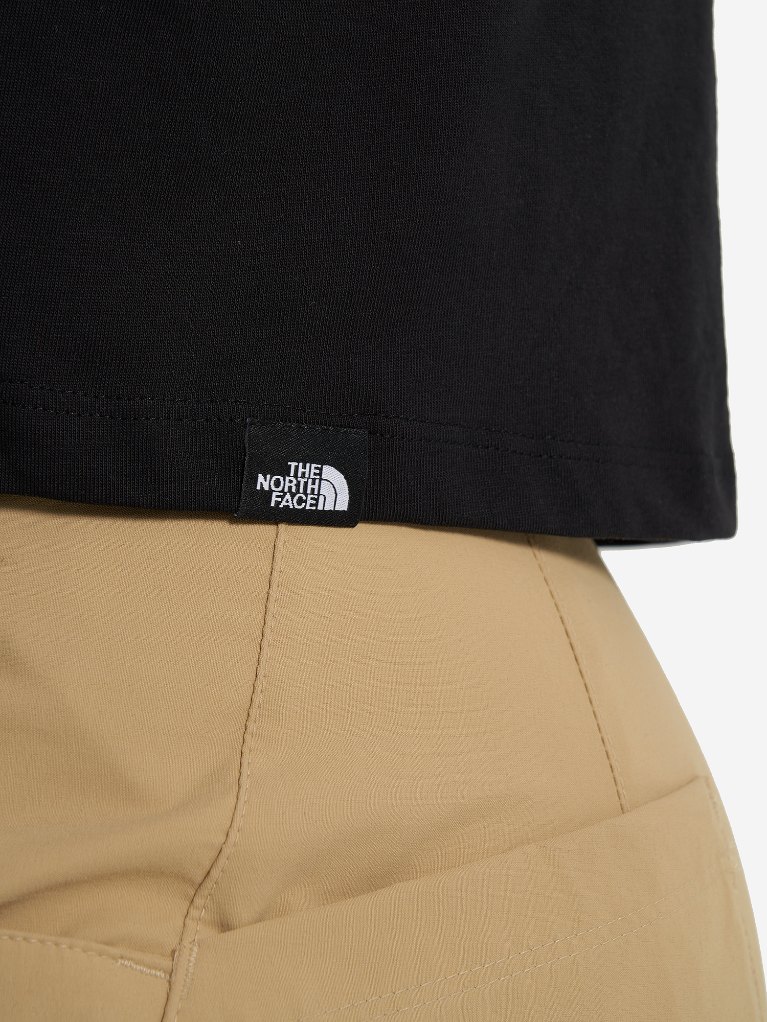 фото Футболка женская the north face easy, черный