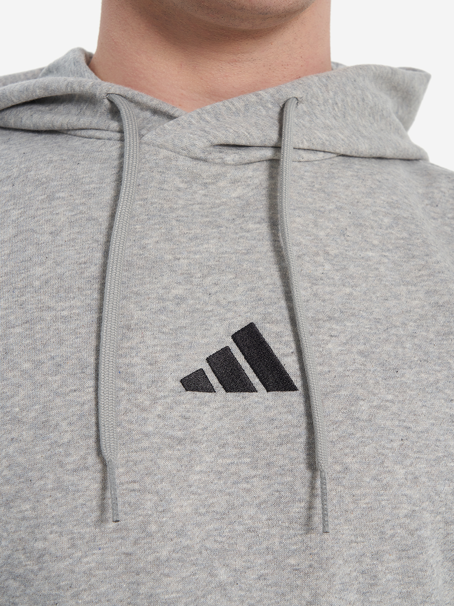 фото Худи мужское adidas feelcozy, серый