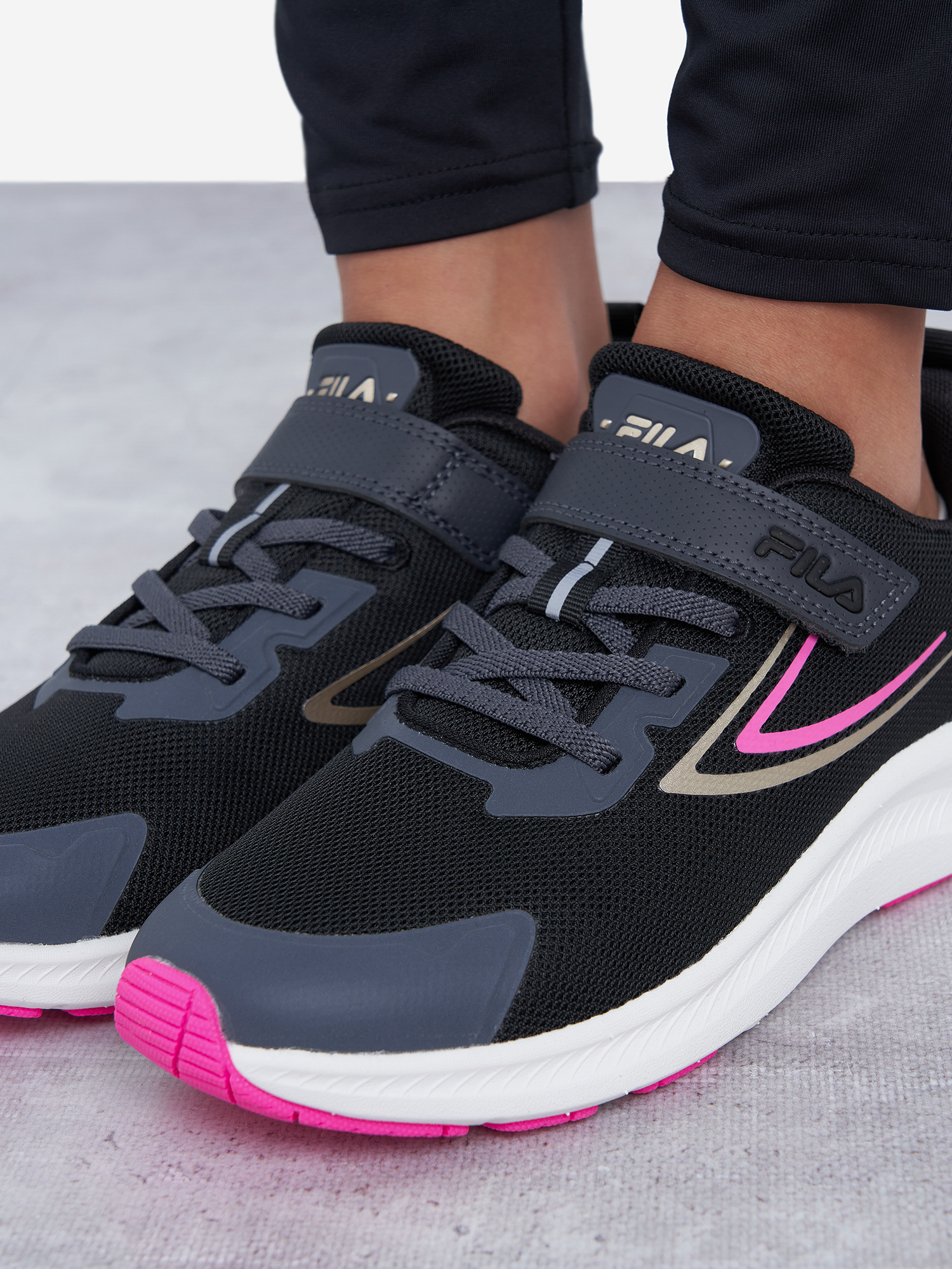 фото Кроссовки для девочек fila sp rocket 2.0 v, черный