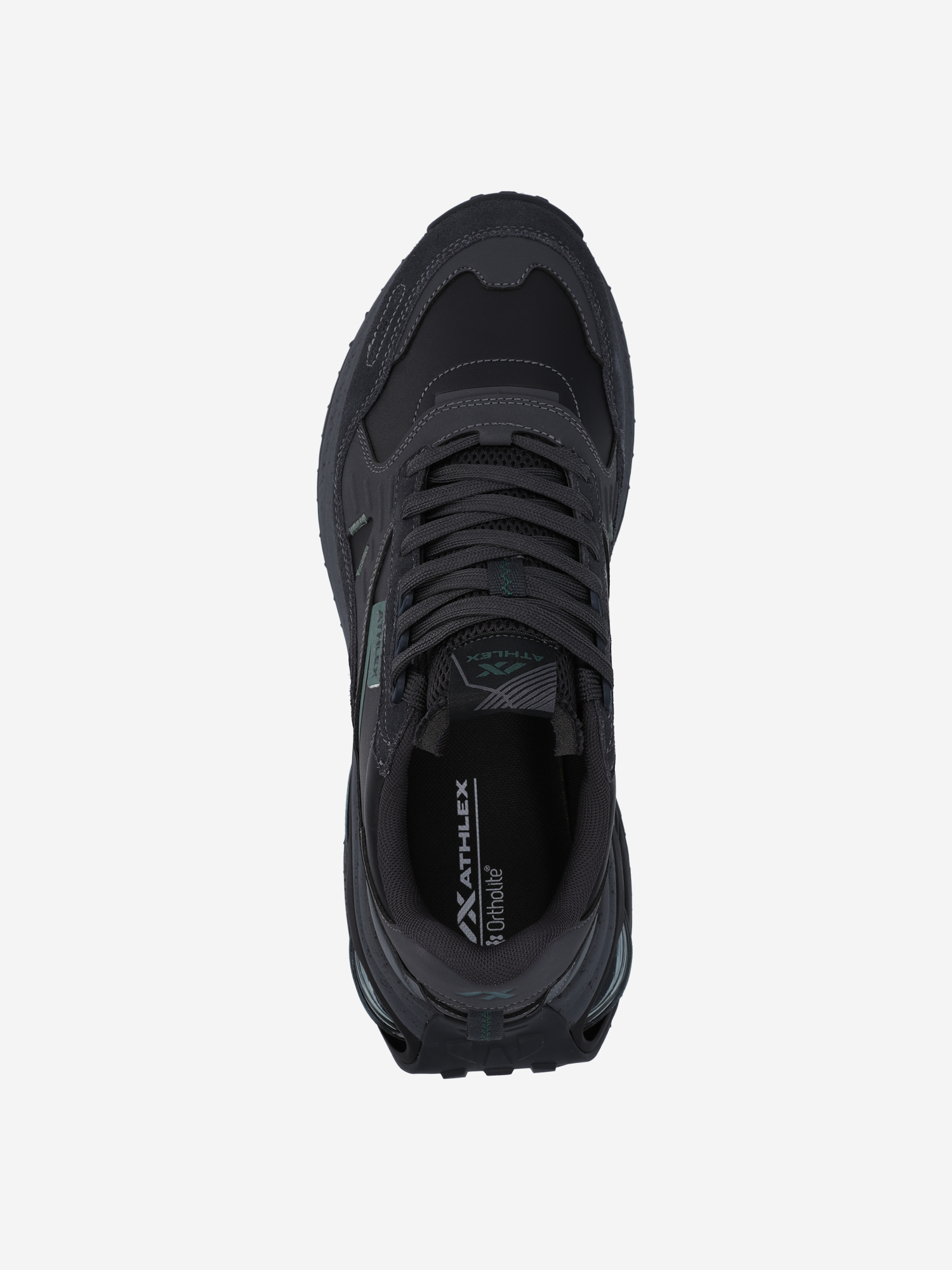 фото Кроссовки мужские athlex spacer retro, серый