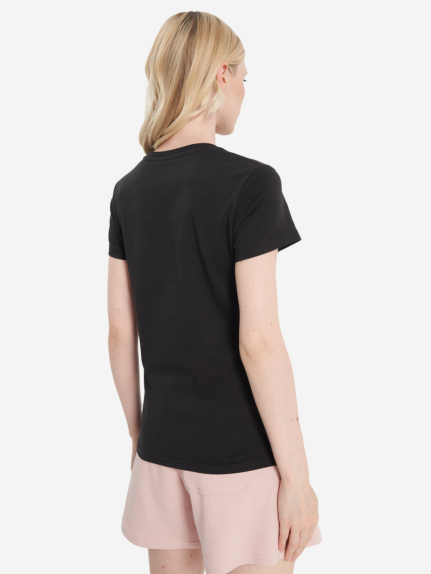фото Футболка женская puma ess small no. 1 logo, черный