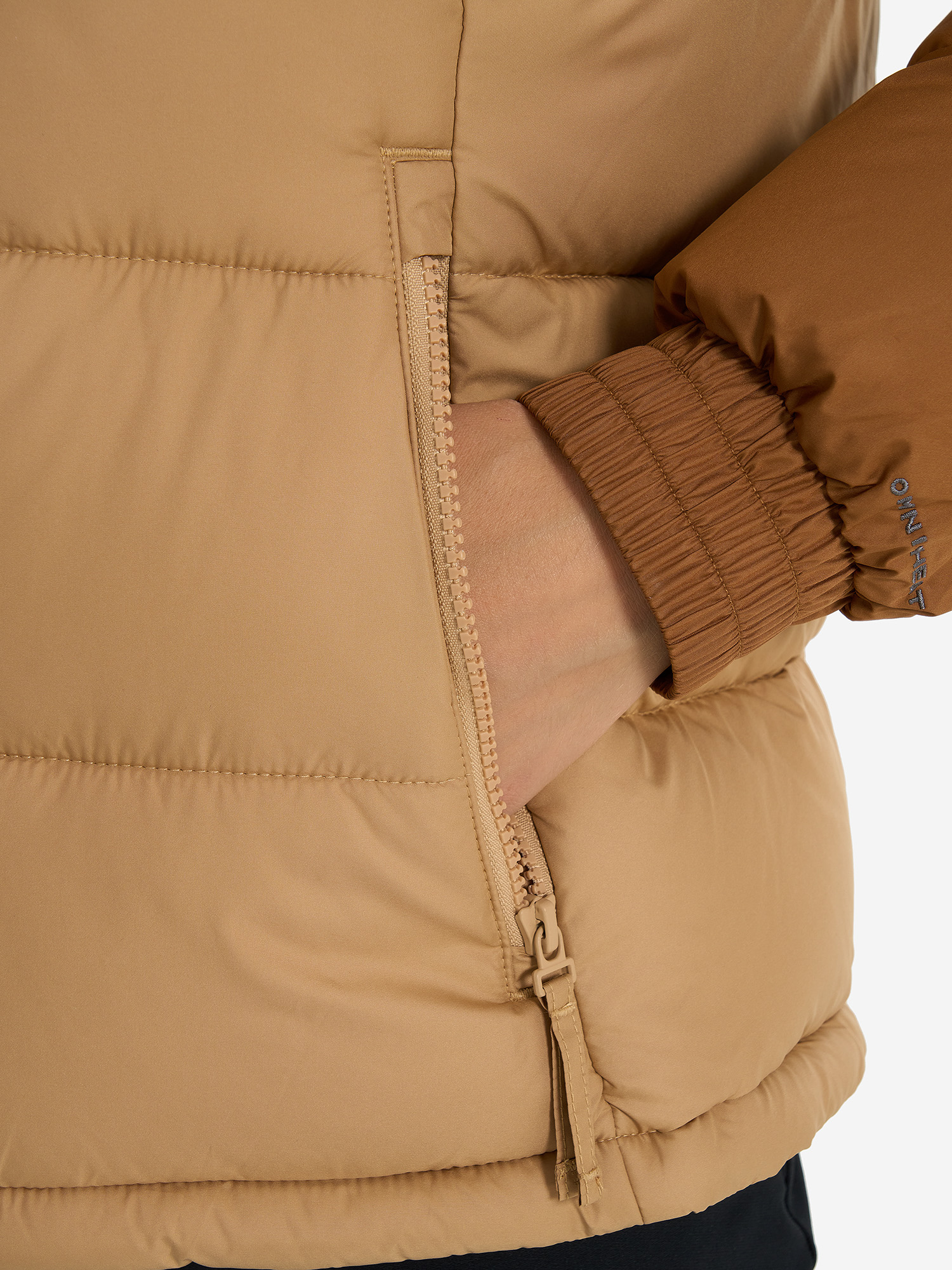фото Куртка утепленная женская columbia pike lake ii insulated jacket, коричневый