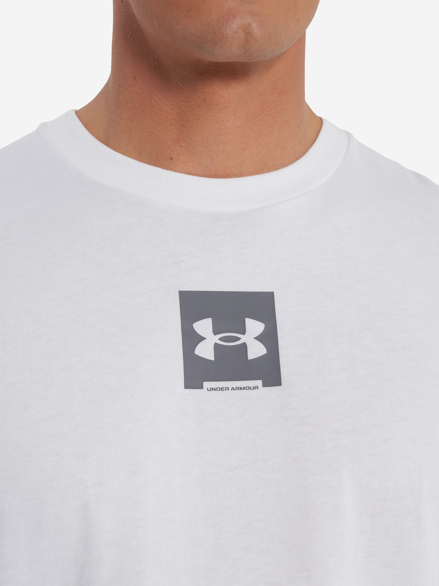 фото Футболка мужская under armour, белый