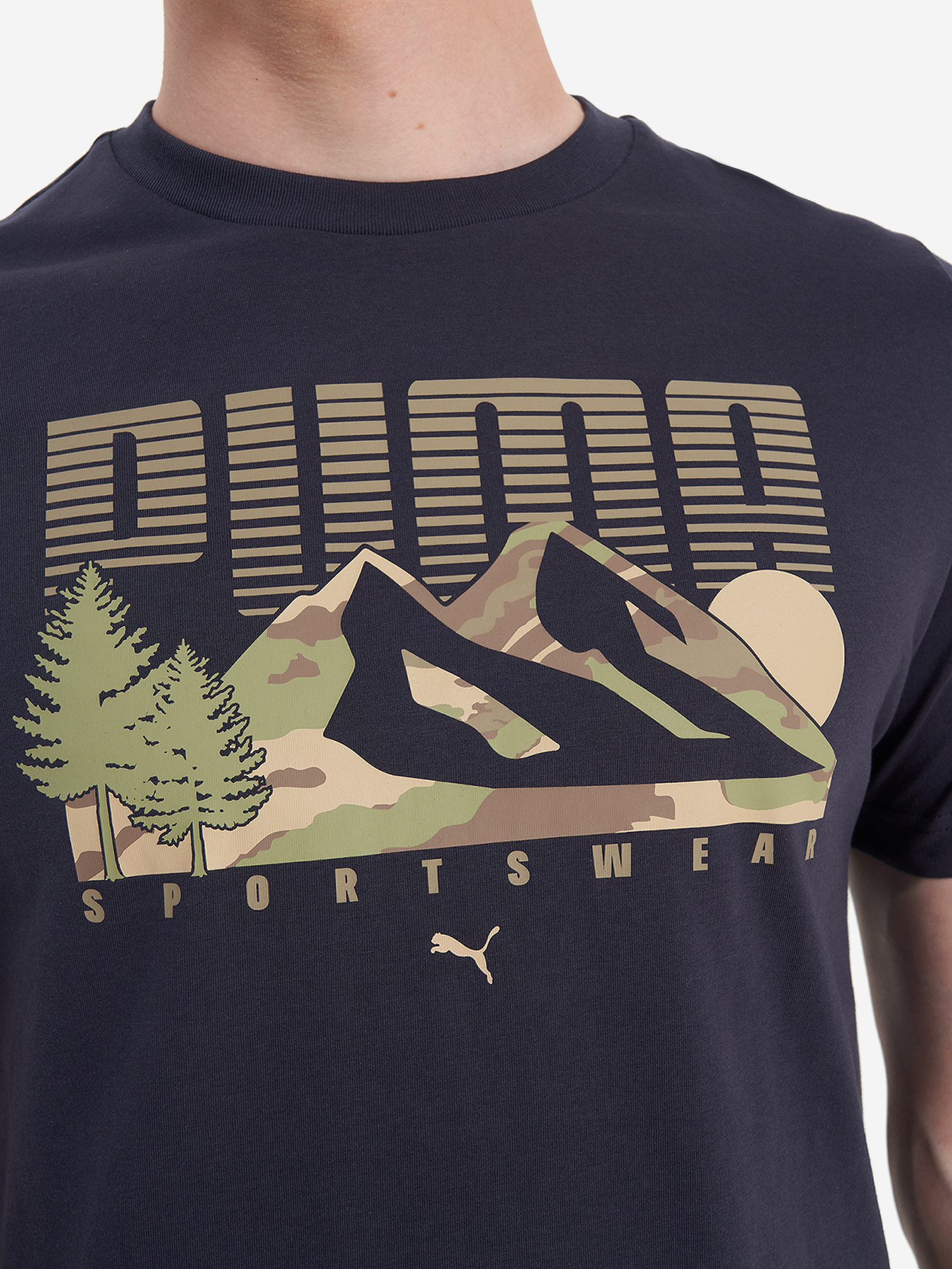 фото Футболка мужская puma, синий