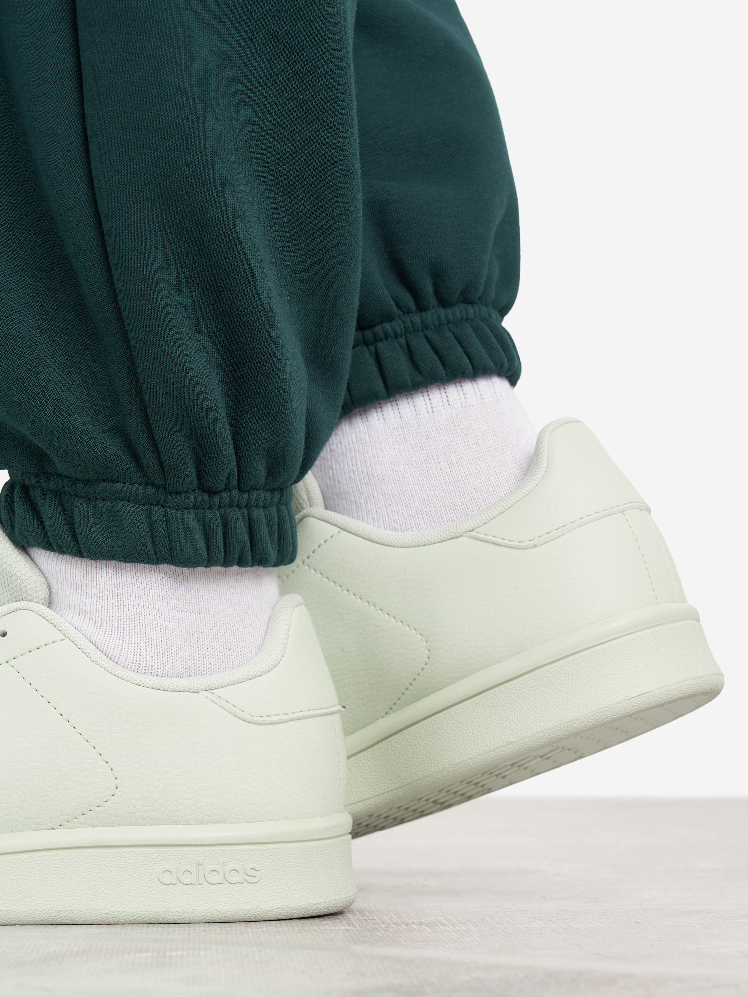 фото Кеды женские adidas urban court, зеленый