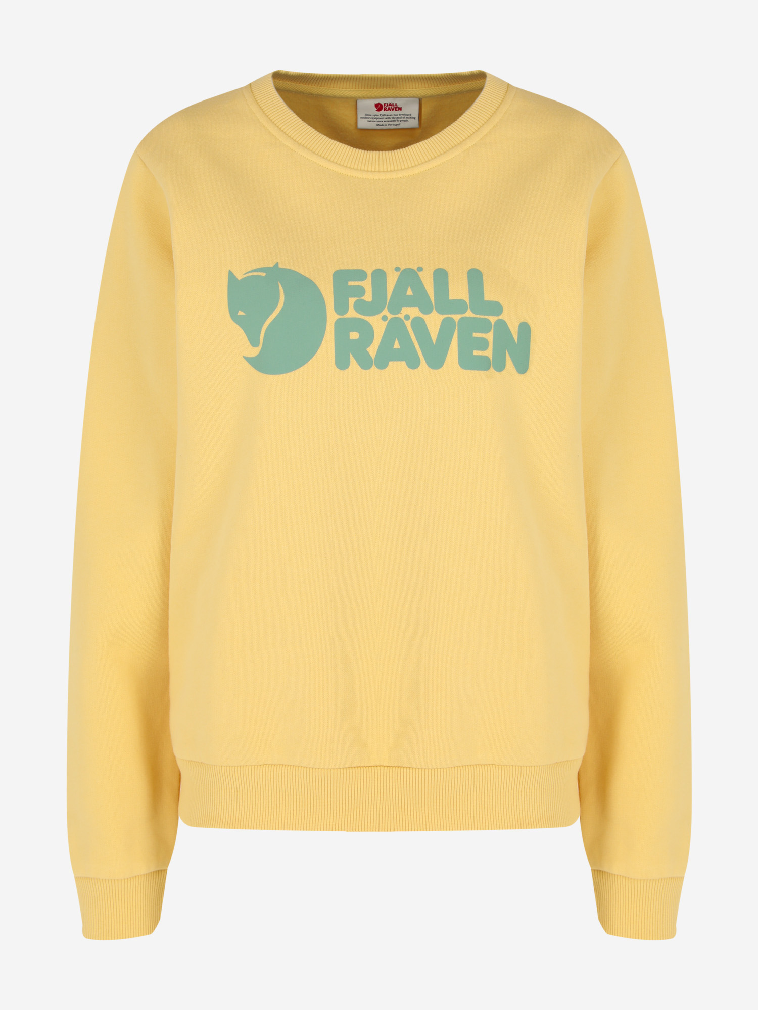 фото Свитшот женский fjallraven logo, желтый
