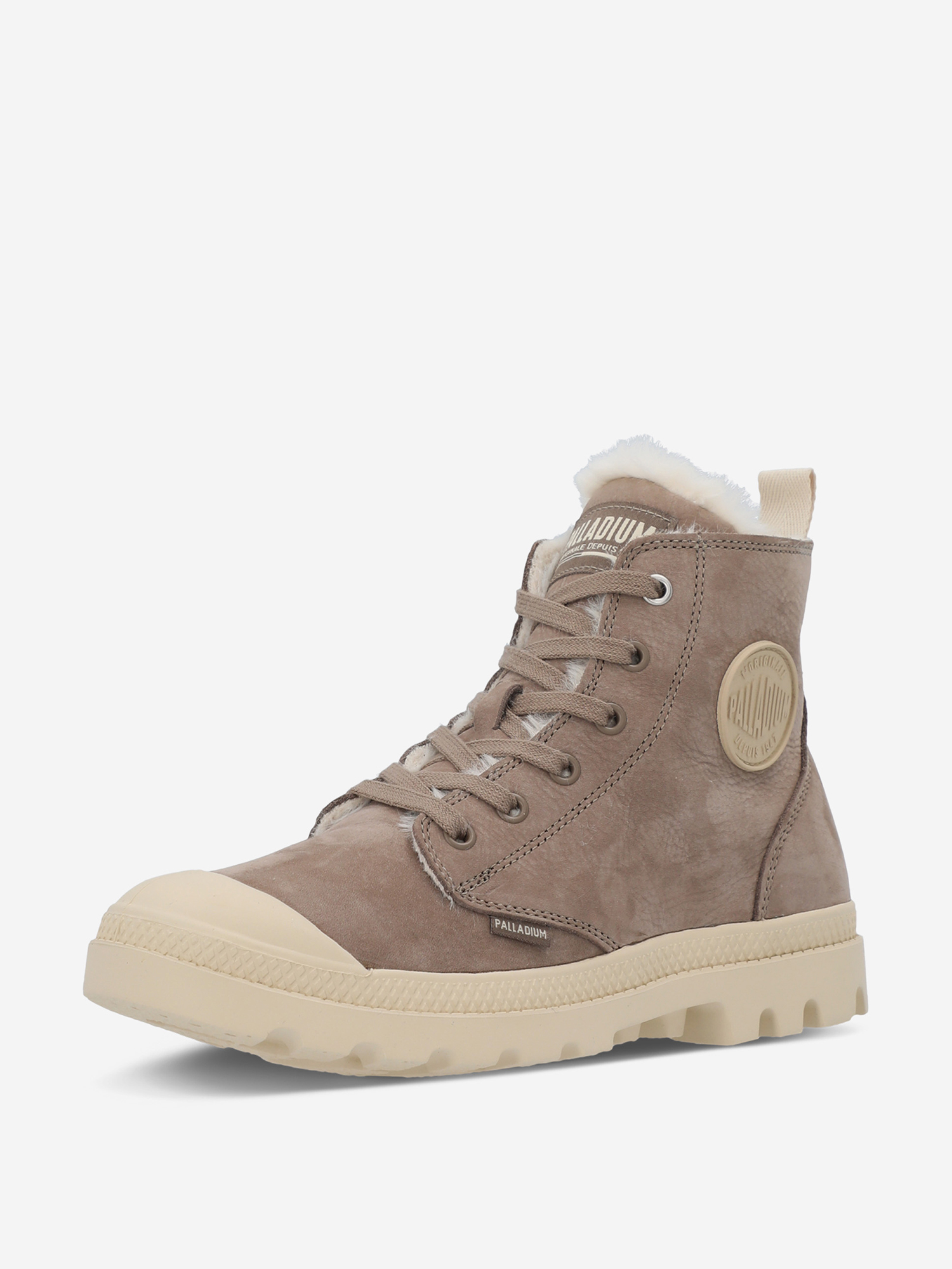 фото Ботинки утепленные женские palladium revolt boot zip, коричневый