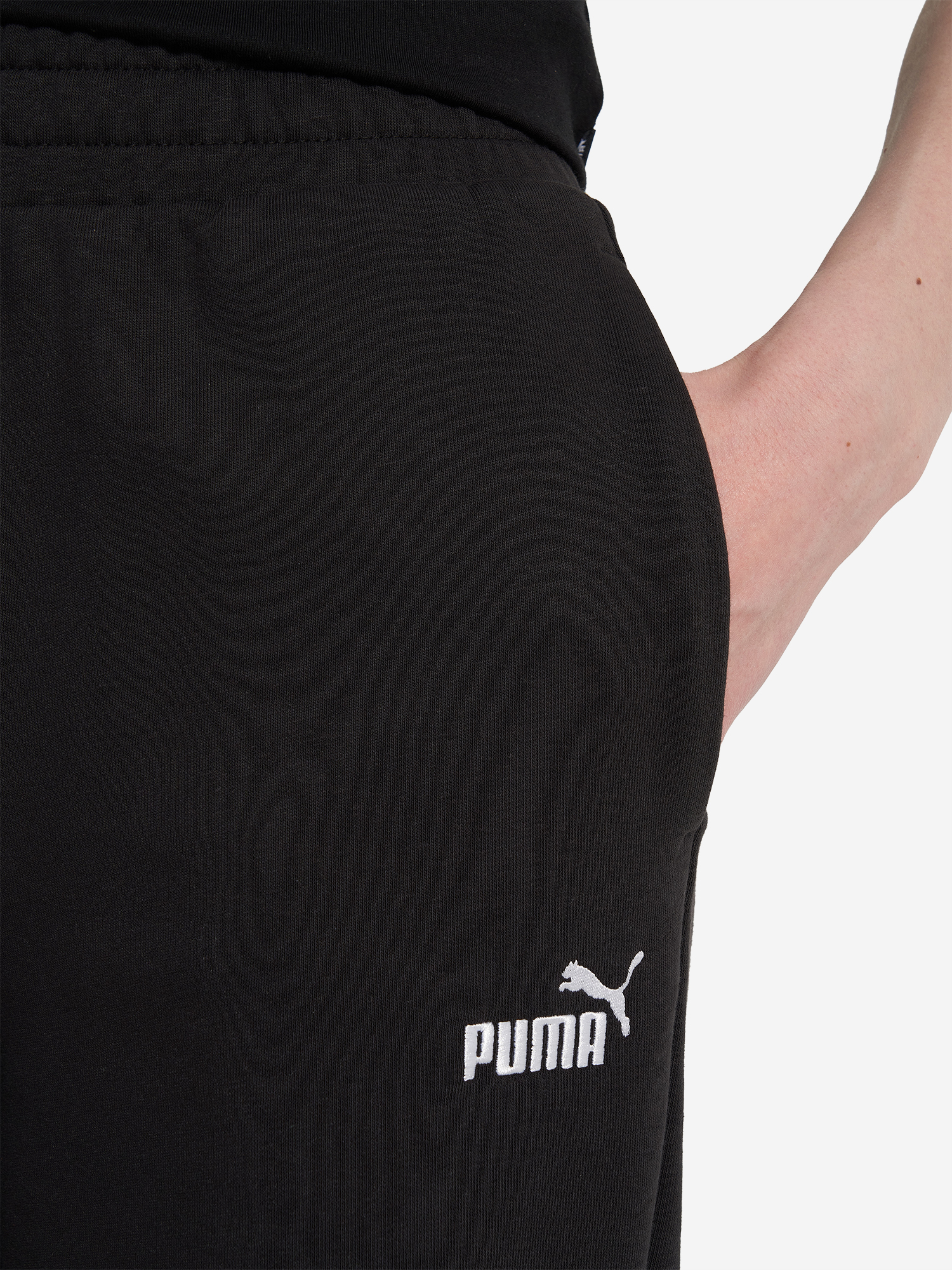 фото Брюки женские puma ess small no. 1 logo, черный
