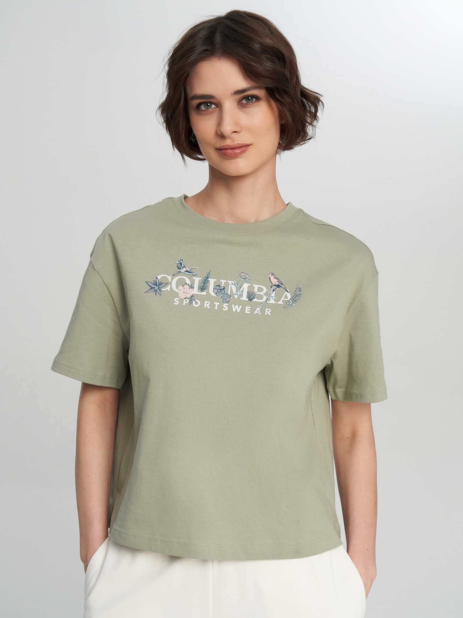 Футболка женская Columbia Rolling Bend Graphic Relaxed Crop SS, Зеленый
Футболка женская Columbia Rolling Bend Graphic Relaxed Crop SS, Зеленый