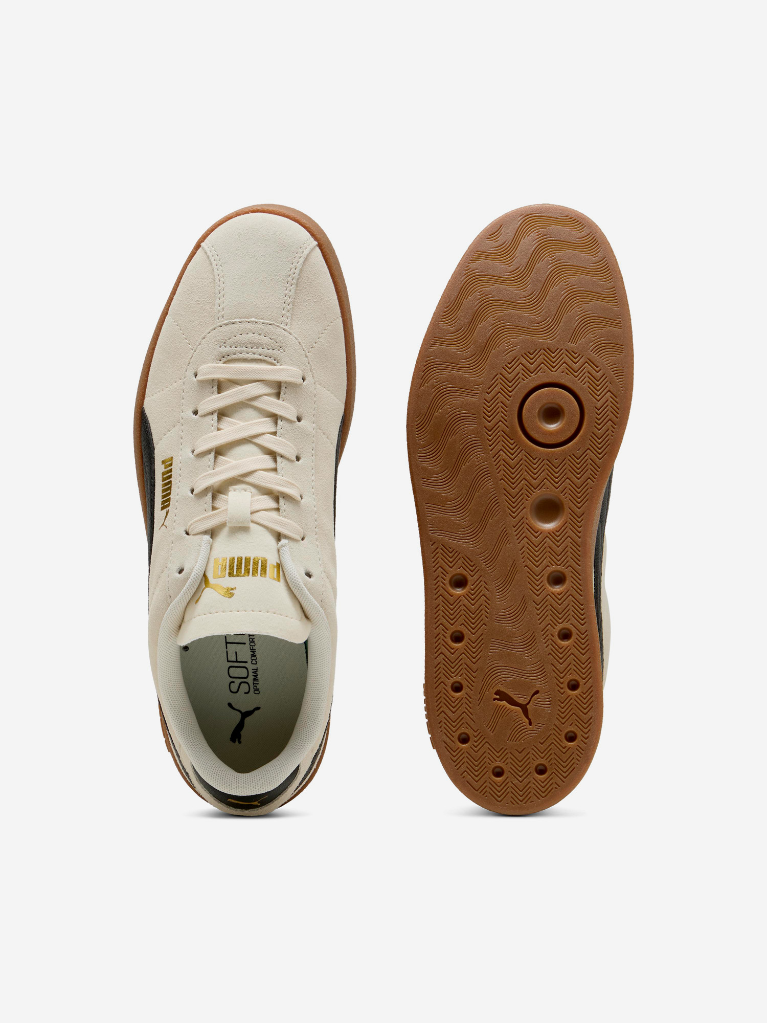 фото Кеды мужские puma club il, бежевый