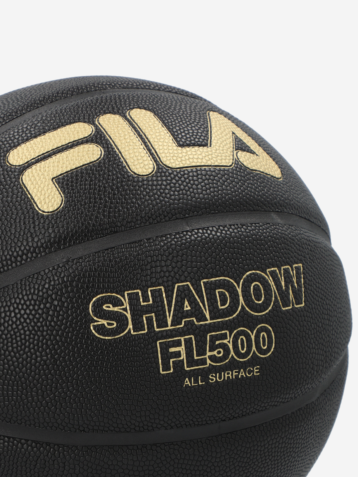 фото Мяч баскетбольный fila f500 shadow, черный