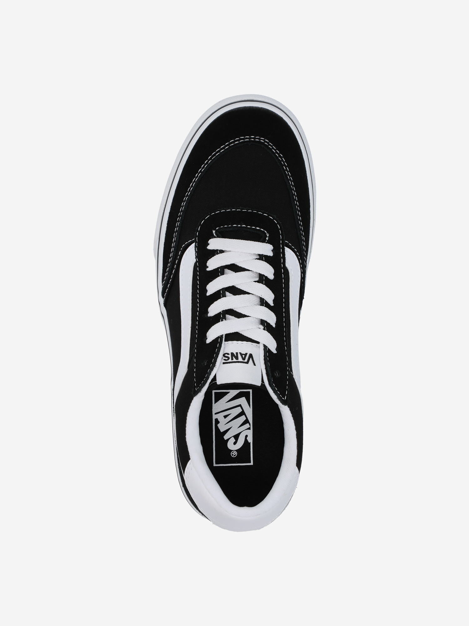 фото Кеды женские vans brooklyn ls platform, черный