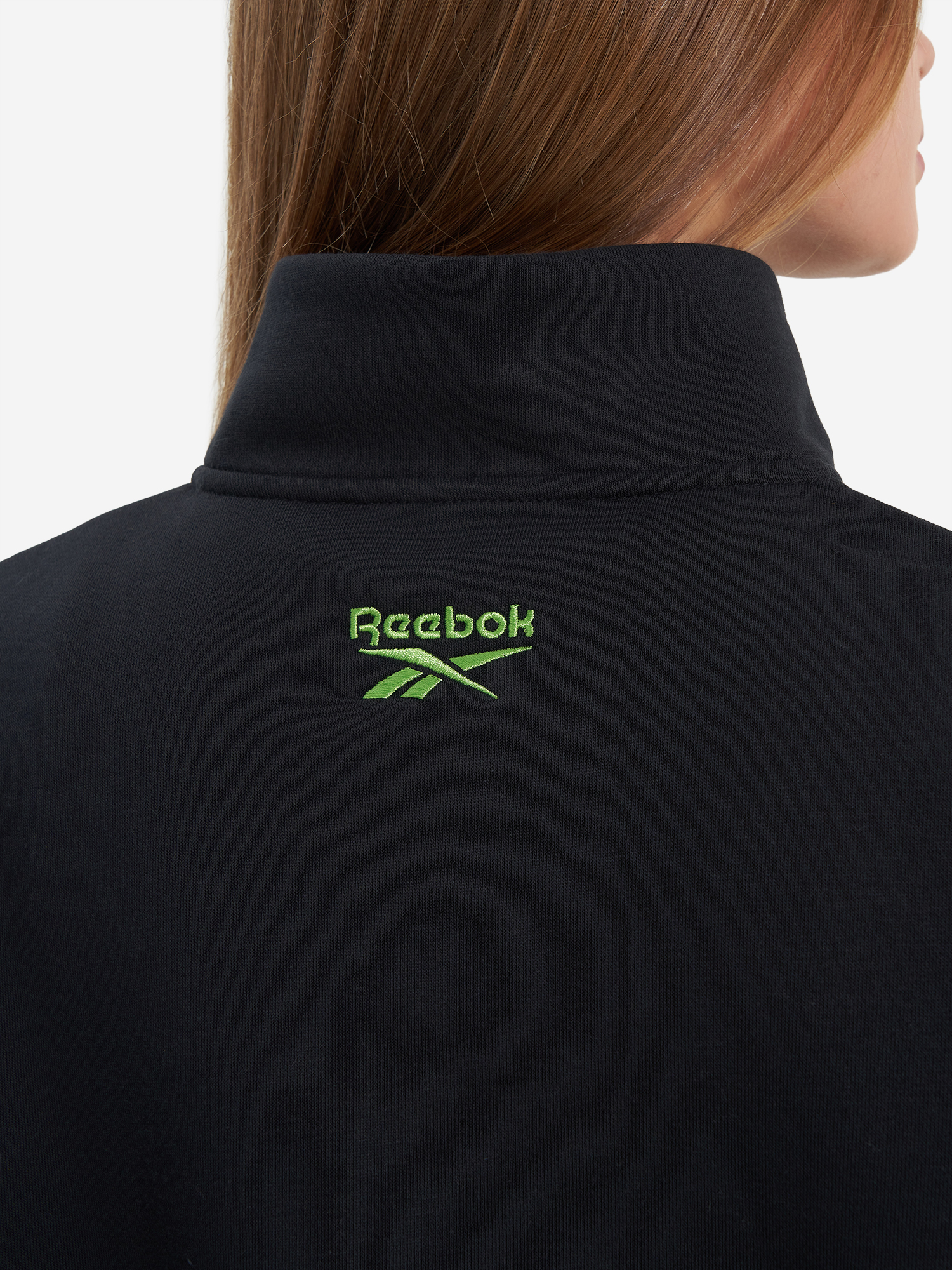 фото Толстовка женская reebok graphic, черный