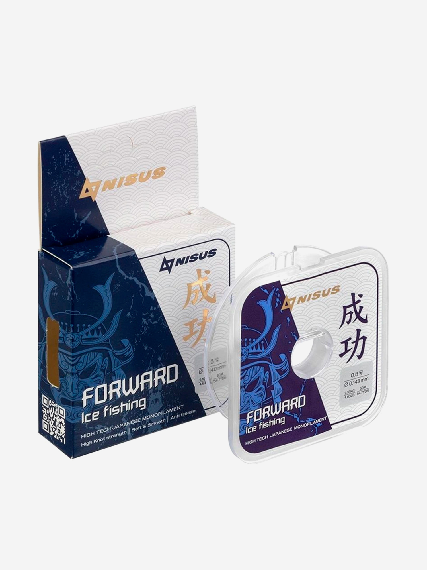 Леска для рыбалки Nisus FORWARD ICE FISHING Nylon 0,148мм, 50м, 2,1кг, прозрачный, Серый
Леска для рыбалки Nisus FORWARD ICE FISHING Nylon 0,148мм, 50м, 2,1кг, прозрачный, Серый