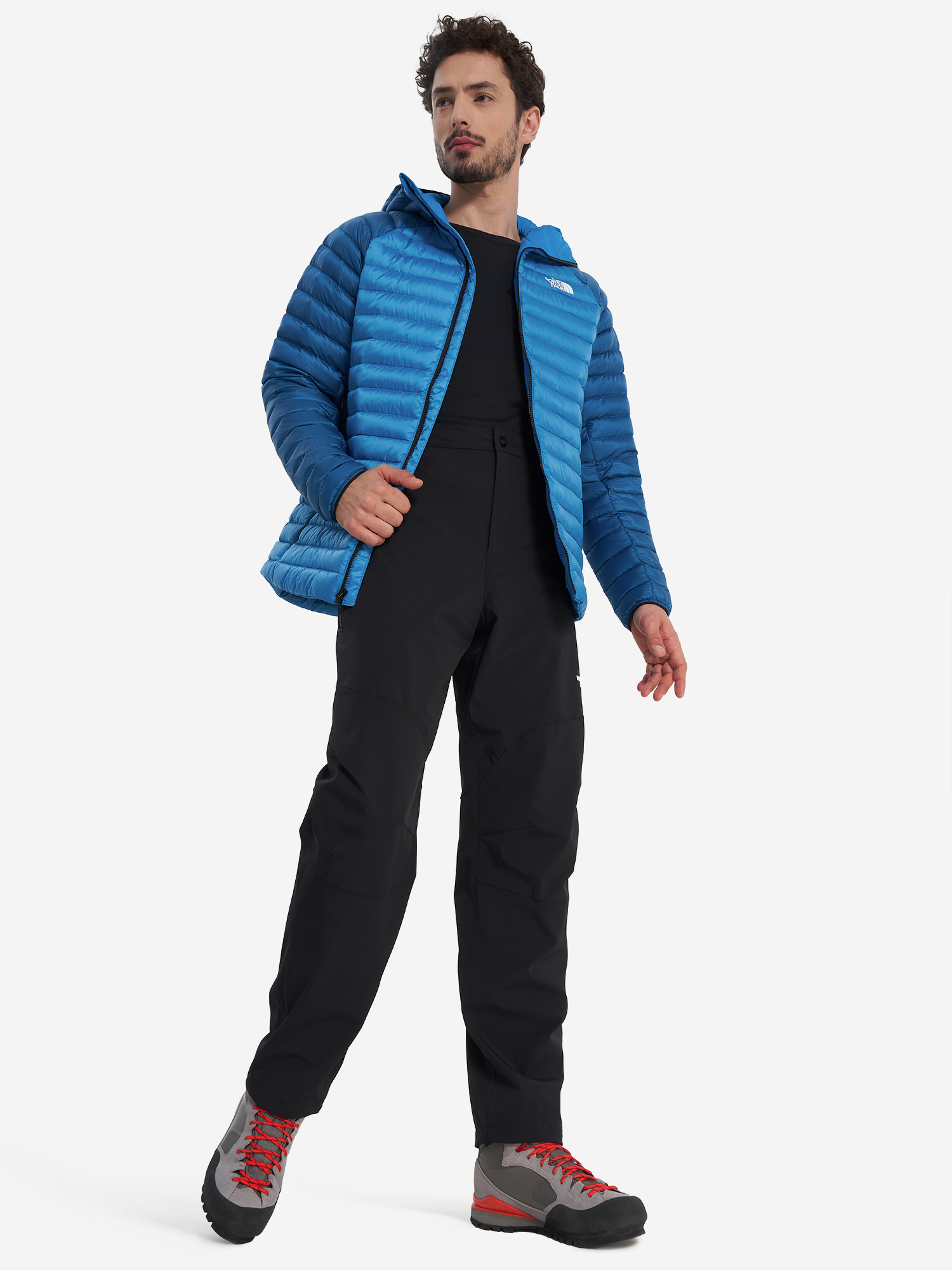 фото Пуховик мужской the north face bettaforca, голубой