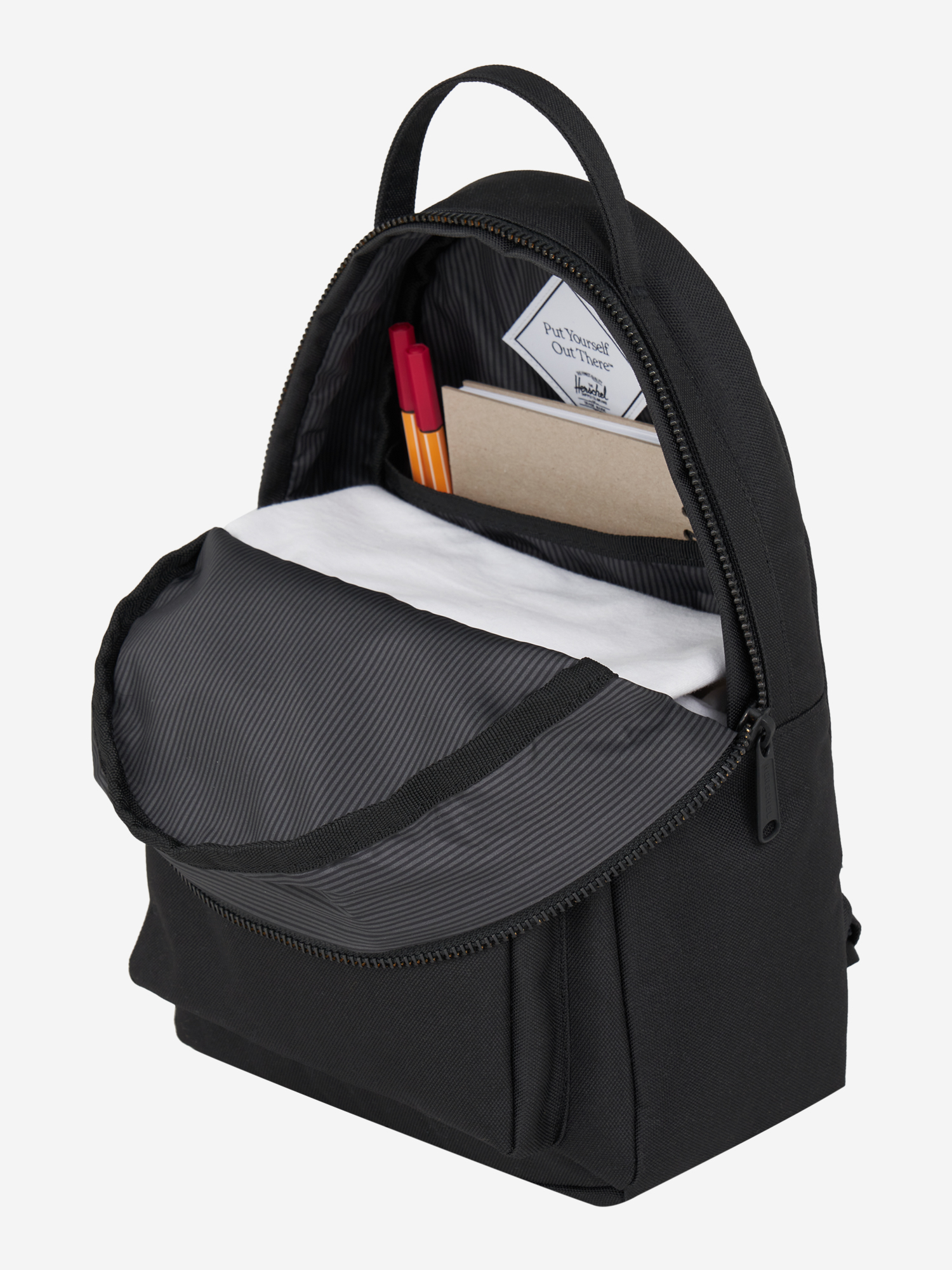 фото Рюкзак herschel nova mini, черный