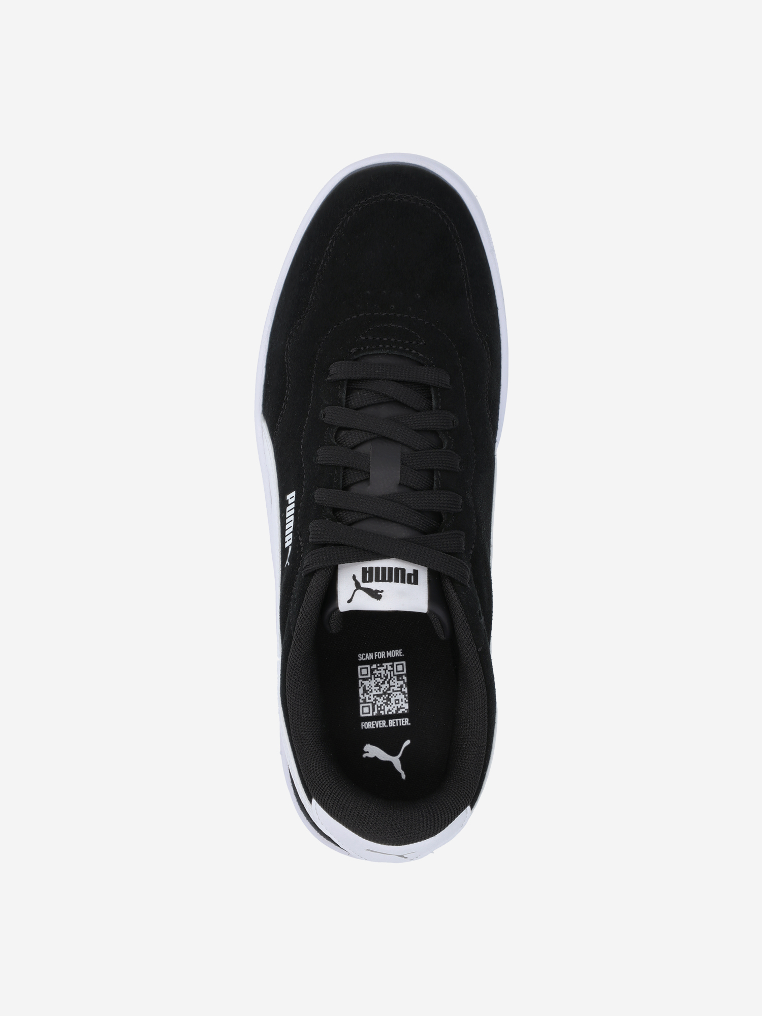 фото Кеды женские puma court lally sd, черный