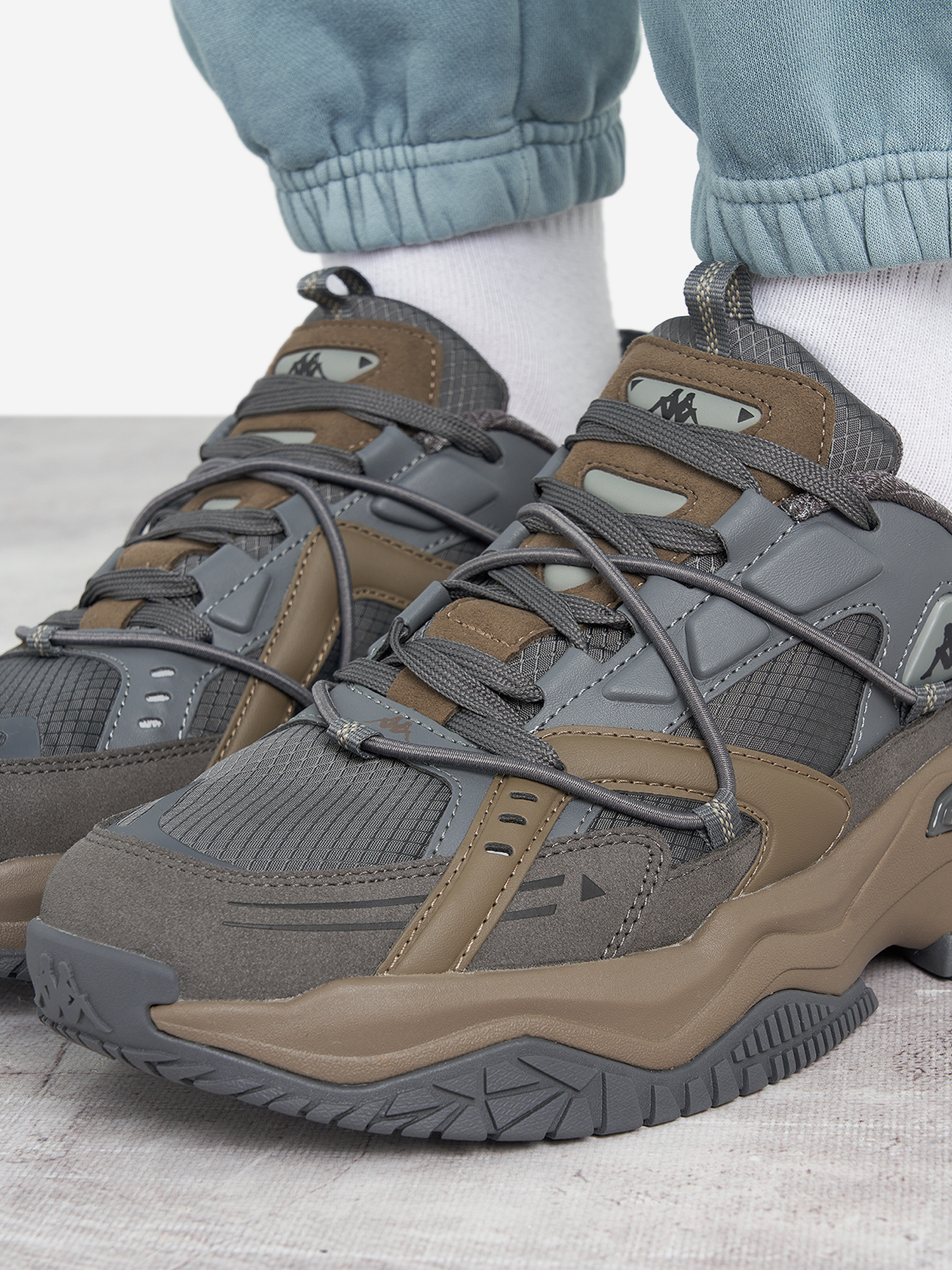 фото Кроссовки мужские kappa novazzo trail ny, серый