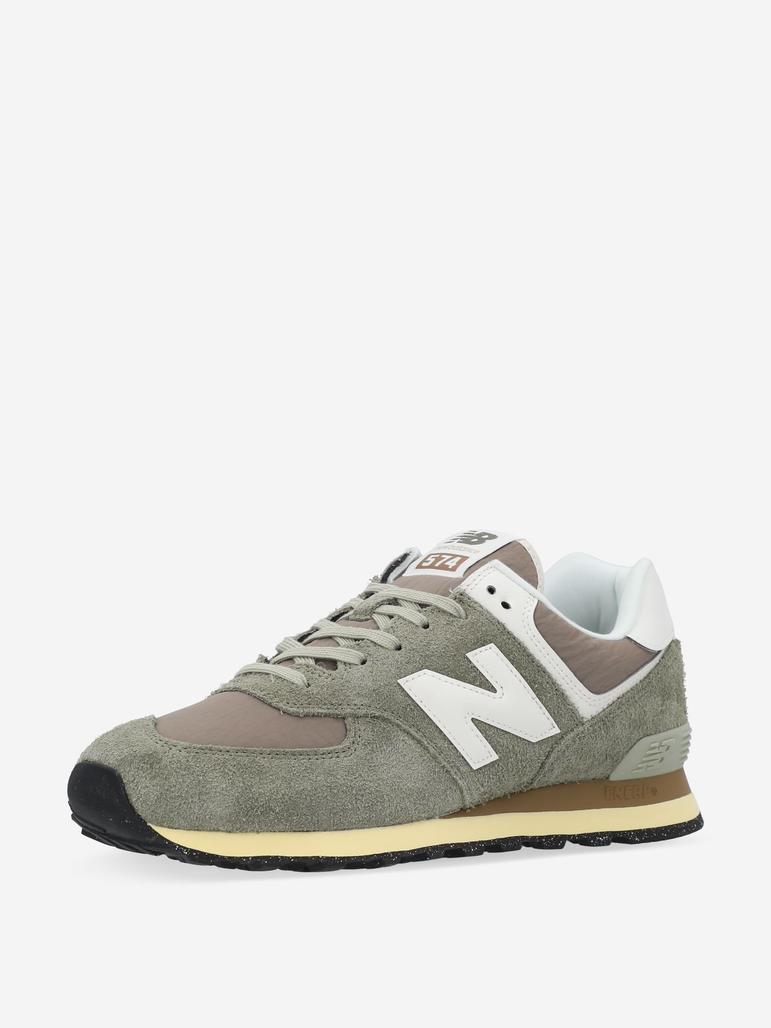 фото Кроссовки мужские new balance 574, зеленый