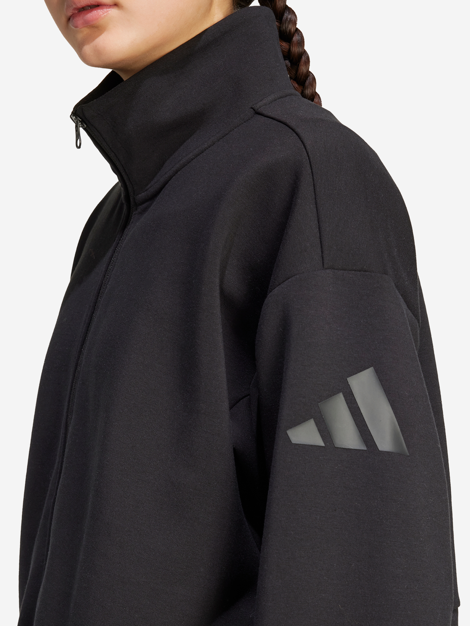 фото Толстовка женская adidas, черный