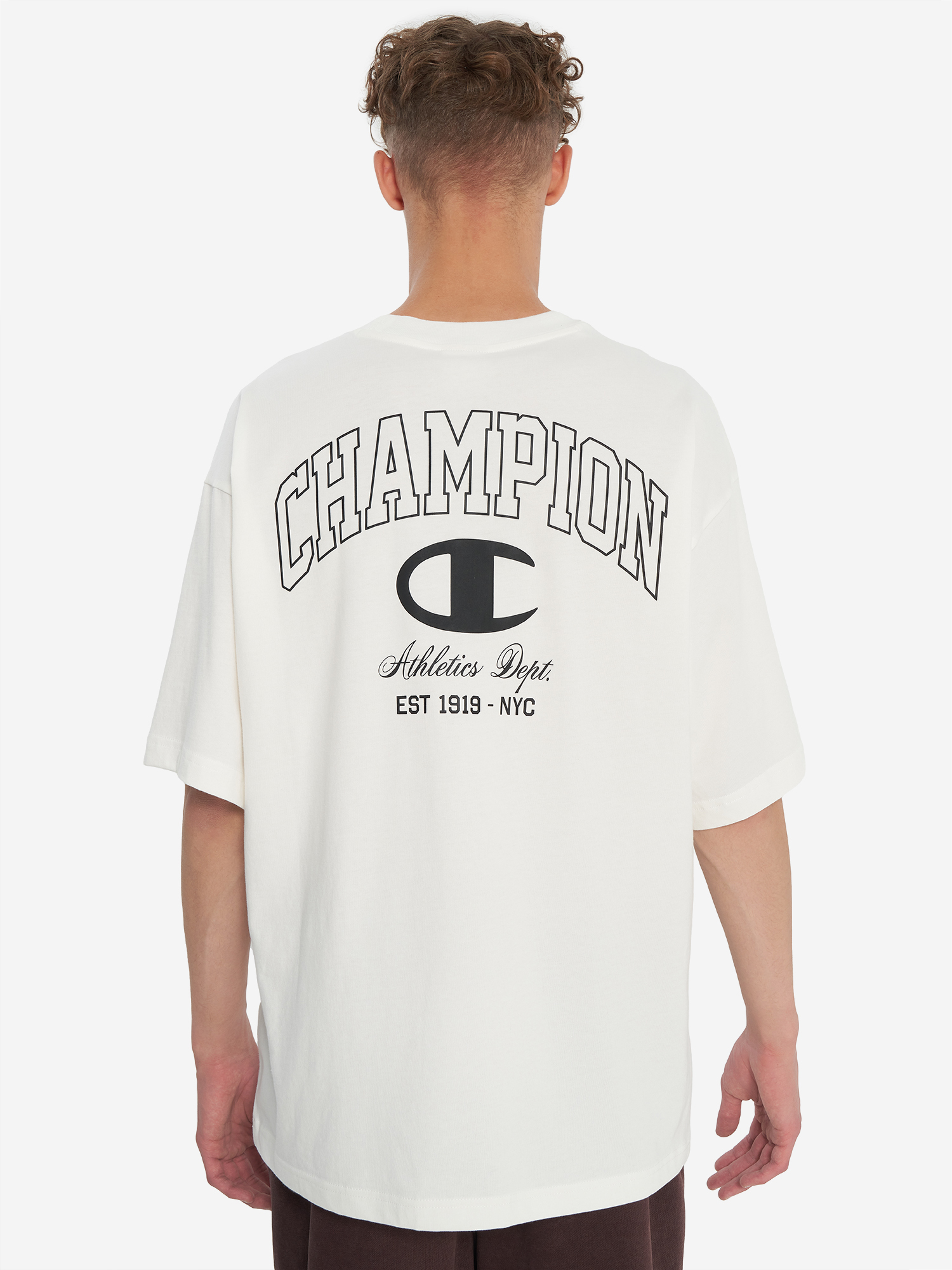 фото Футболка мужская champion, бежевый