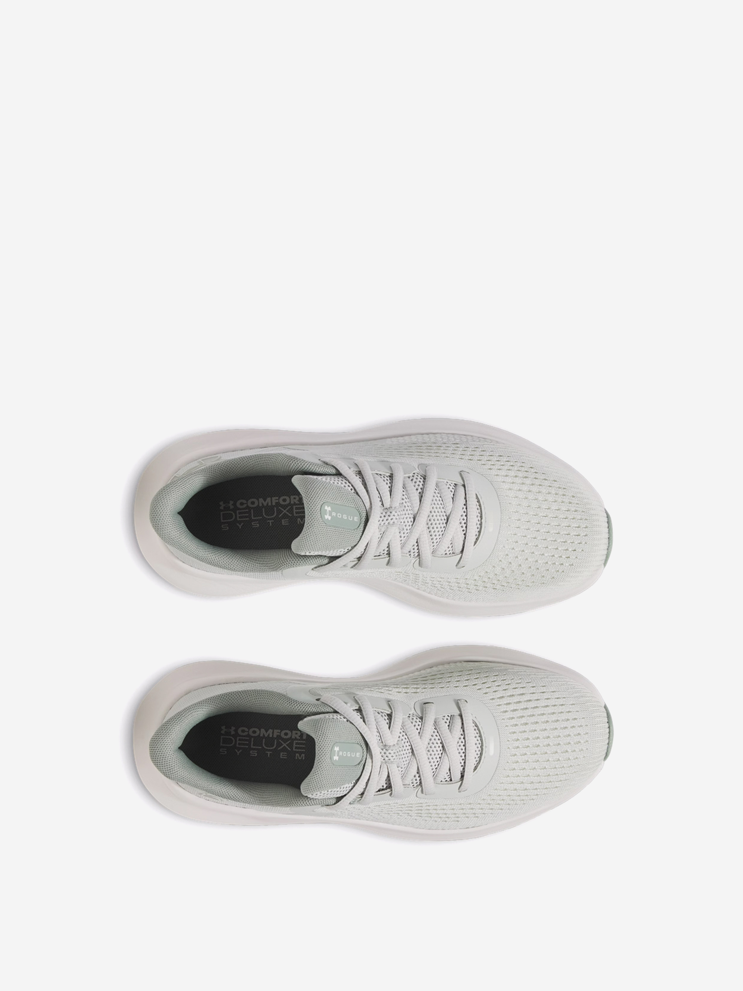 фото Кроссовки женские under armour charged rogue 5, зеленый