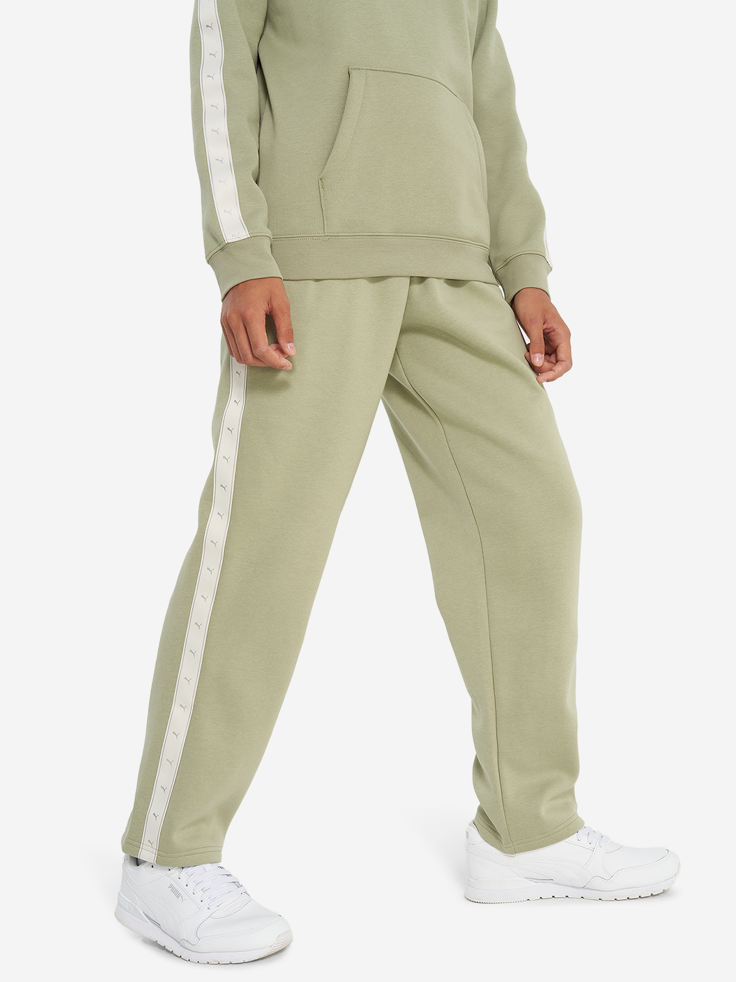 Брюки для девочек PUMA Tape Relaxed, Зеленый
Брюки для девочек PUMA Tape Relaxed, Зеленый