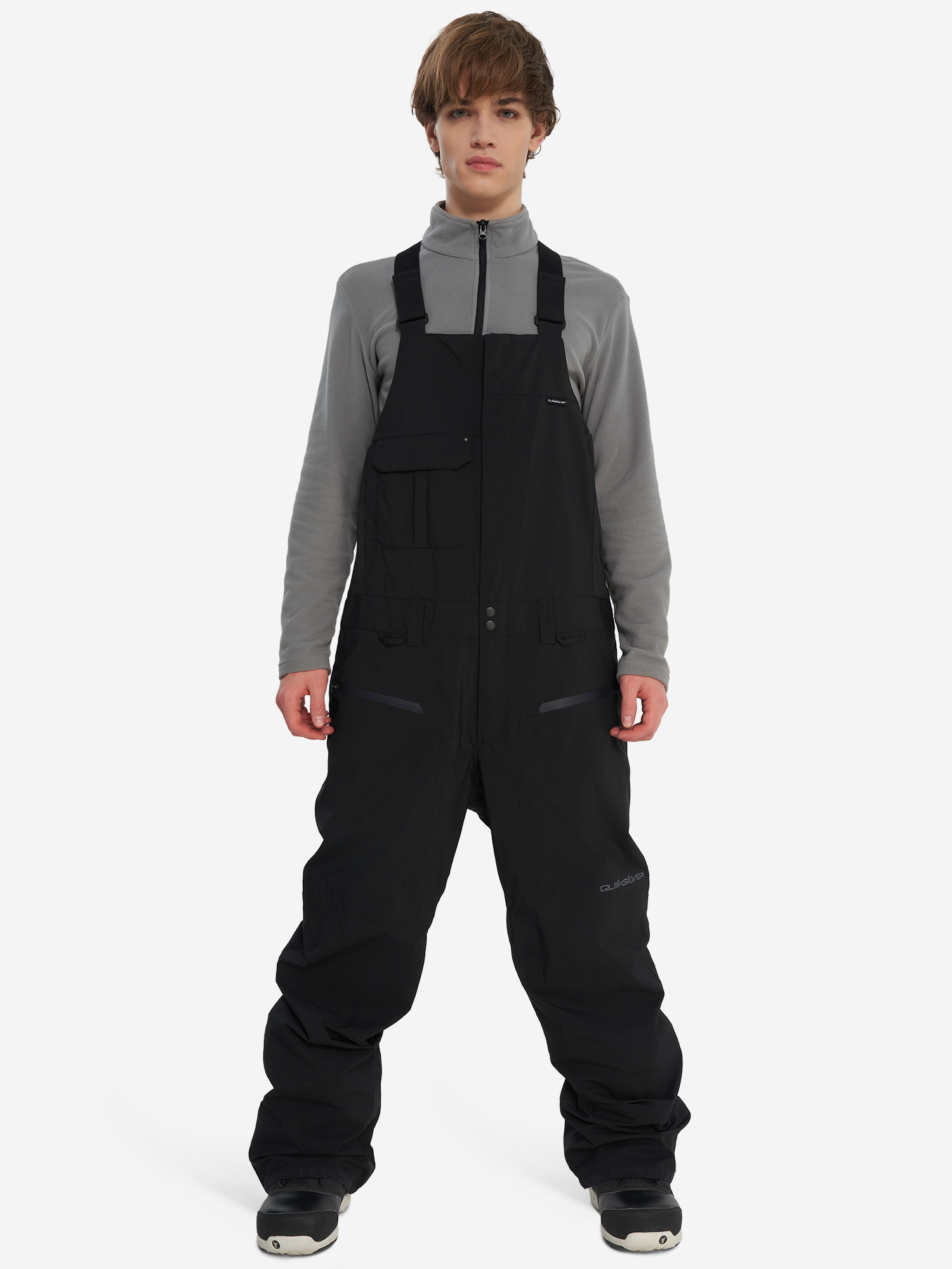 фото Полукомбинезон мужской quiksilver paramo, черный