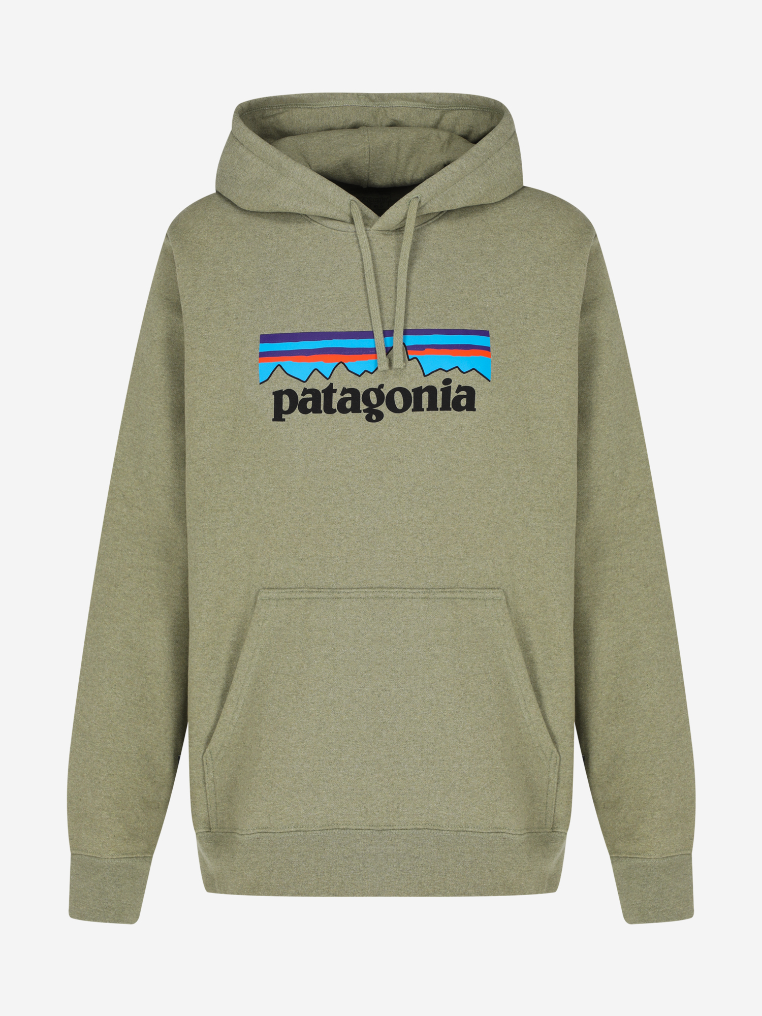 фото Худи мужское patagonia logo uprisal, зеленый