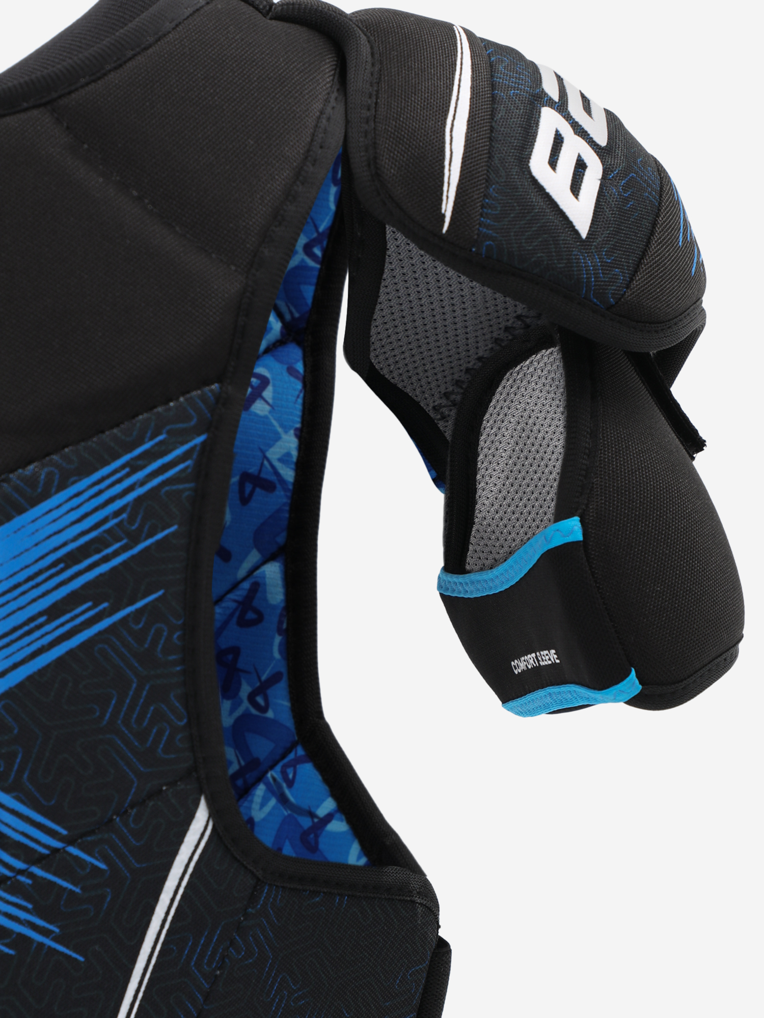 фото Нагрудник хоккейный детский bauer x int, черный