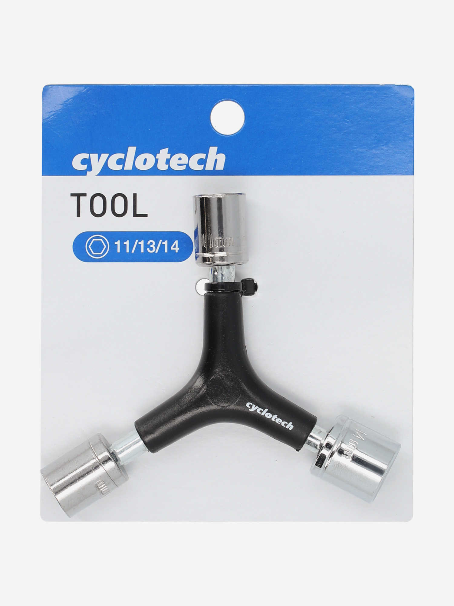 фото Ключ накидной cyclotech ct-y, серебряный