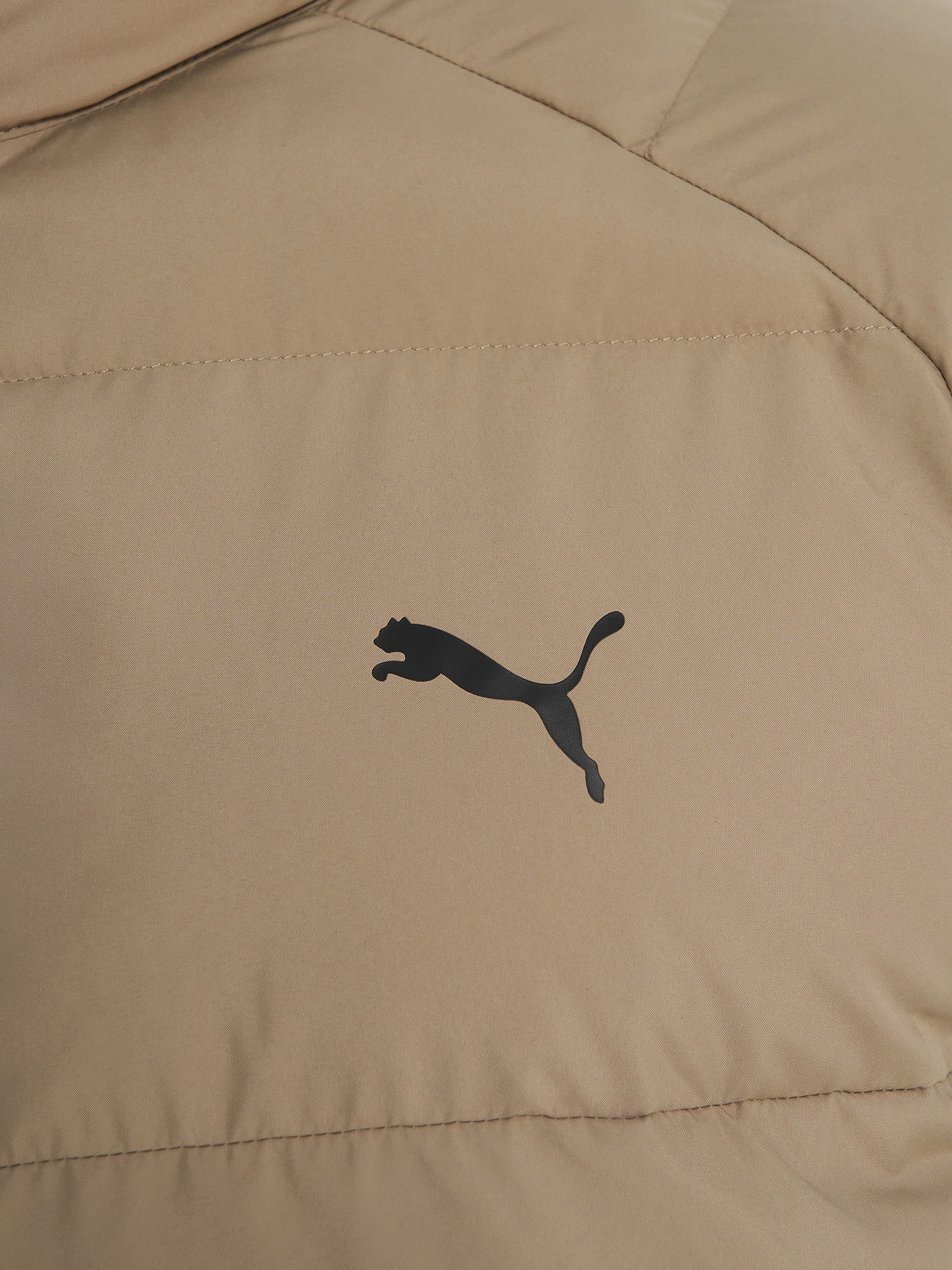фото Пуховик мужской puma mono, коричневый