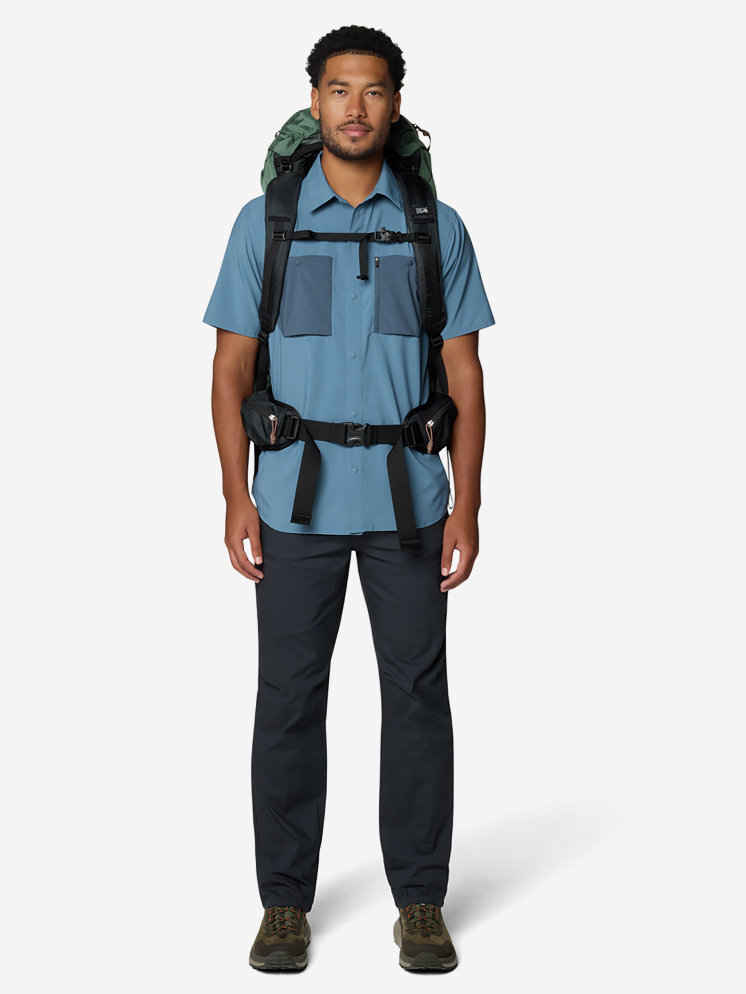 фото Брюки мужские mountain hardwear ap pant, серый
