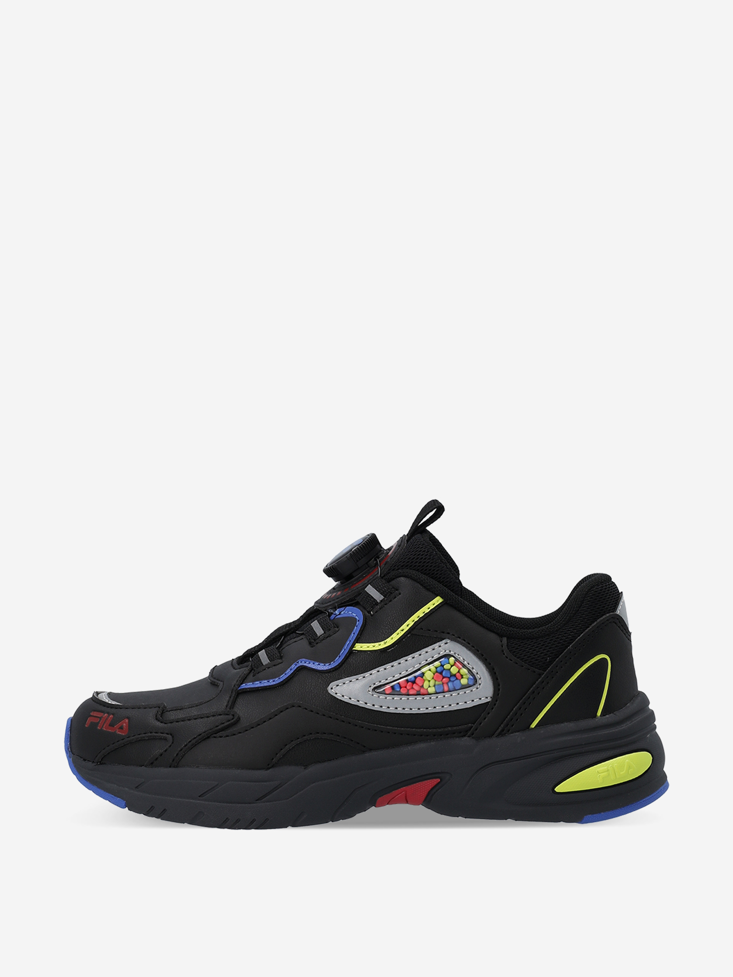 фото Кроссовки для мальчиков fila jaden fl pu, черный
