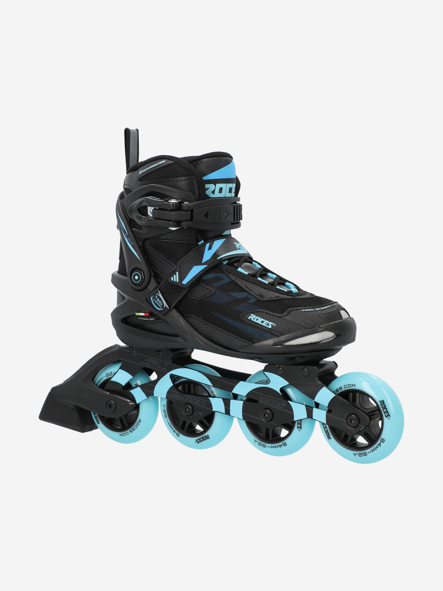 фото Роликовые коньки женские roces helium tif, черный