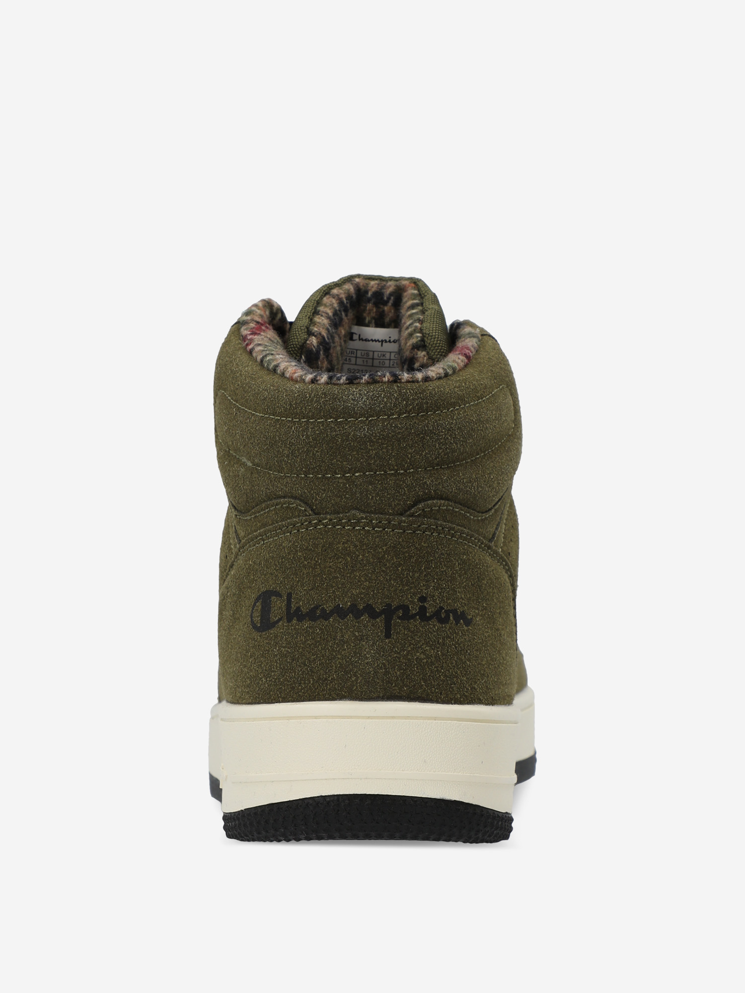 фото Кеды мужские champion rebound mid winterized, зеленый