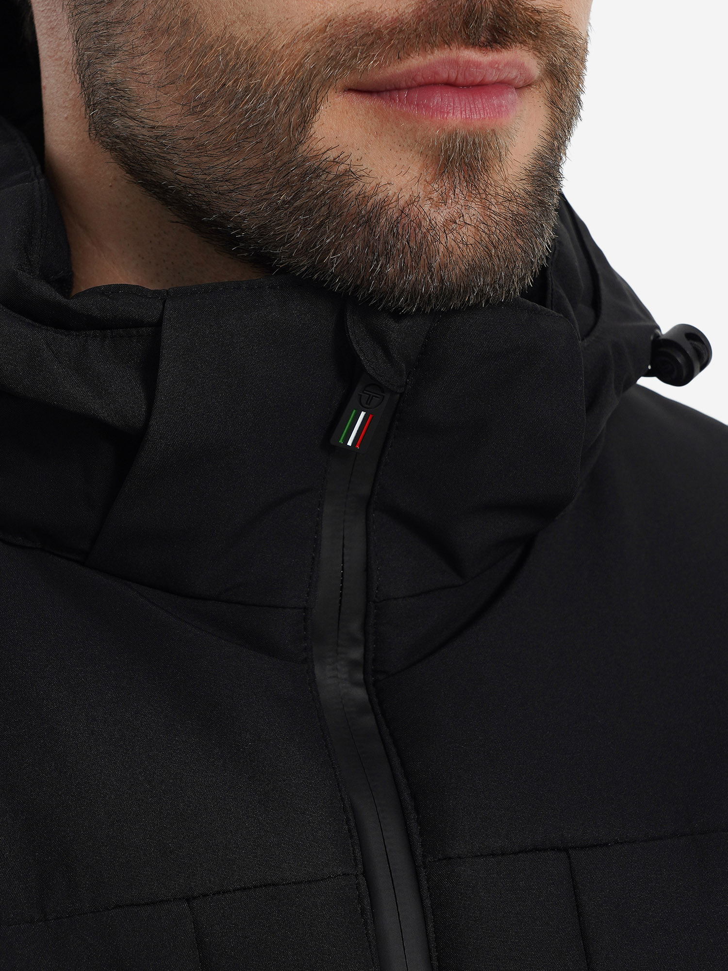 фото Куртка утепленная мужская sergio tacchini viking, черный