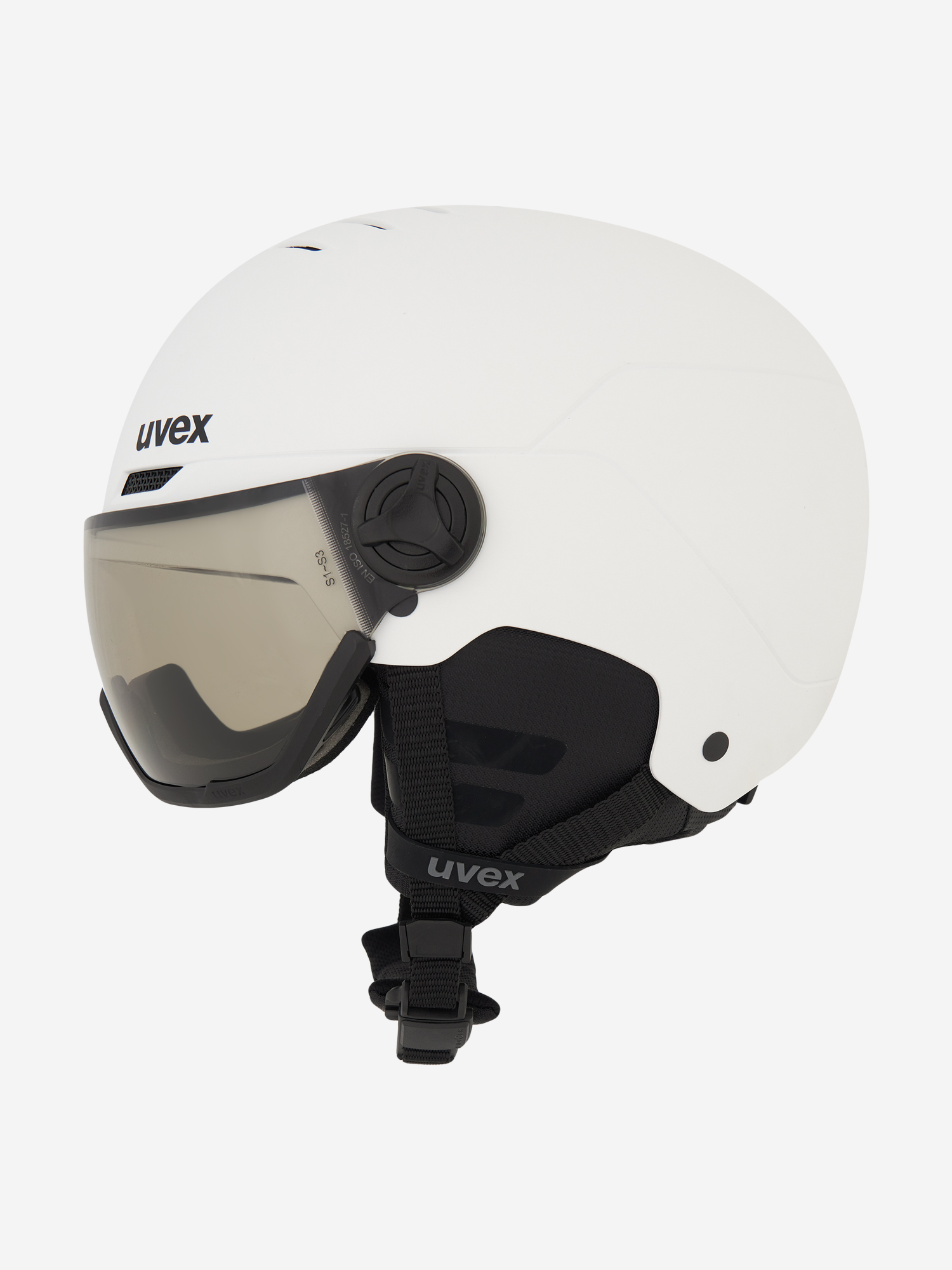 фото Шлем uvex wanted visor pro v, белый