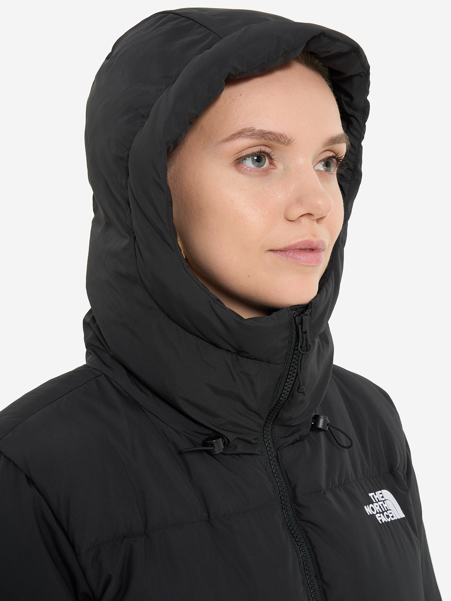 фото Пуховик женский the north face triple c, черный