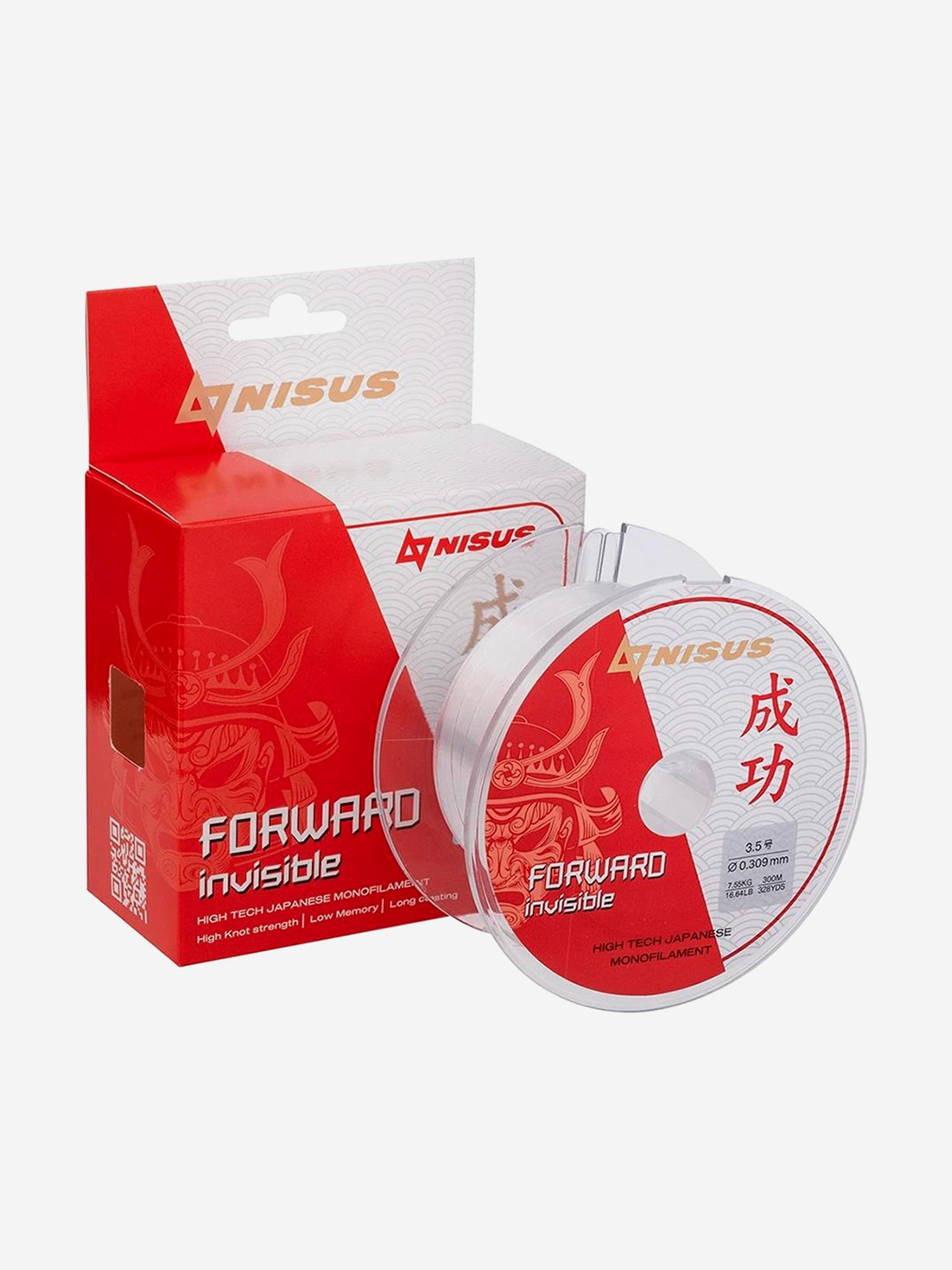 Леска для рыбалки Nisus FORWARD Invisible Nylon 0,309мм, 300м, 7,55кг, прозрачный, Серый
Леска для рыбалки Nisus FORWARD Invisible Nylon 0,309мм, 300м, 7,55кг, прозрачный, Серый