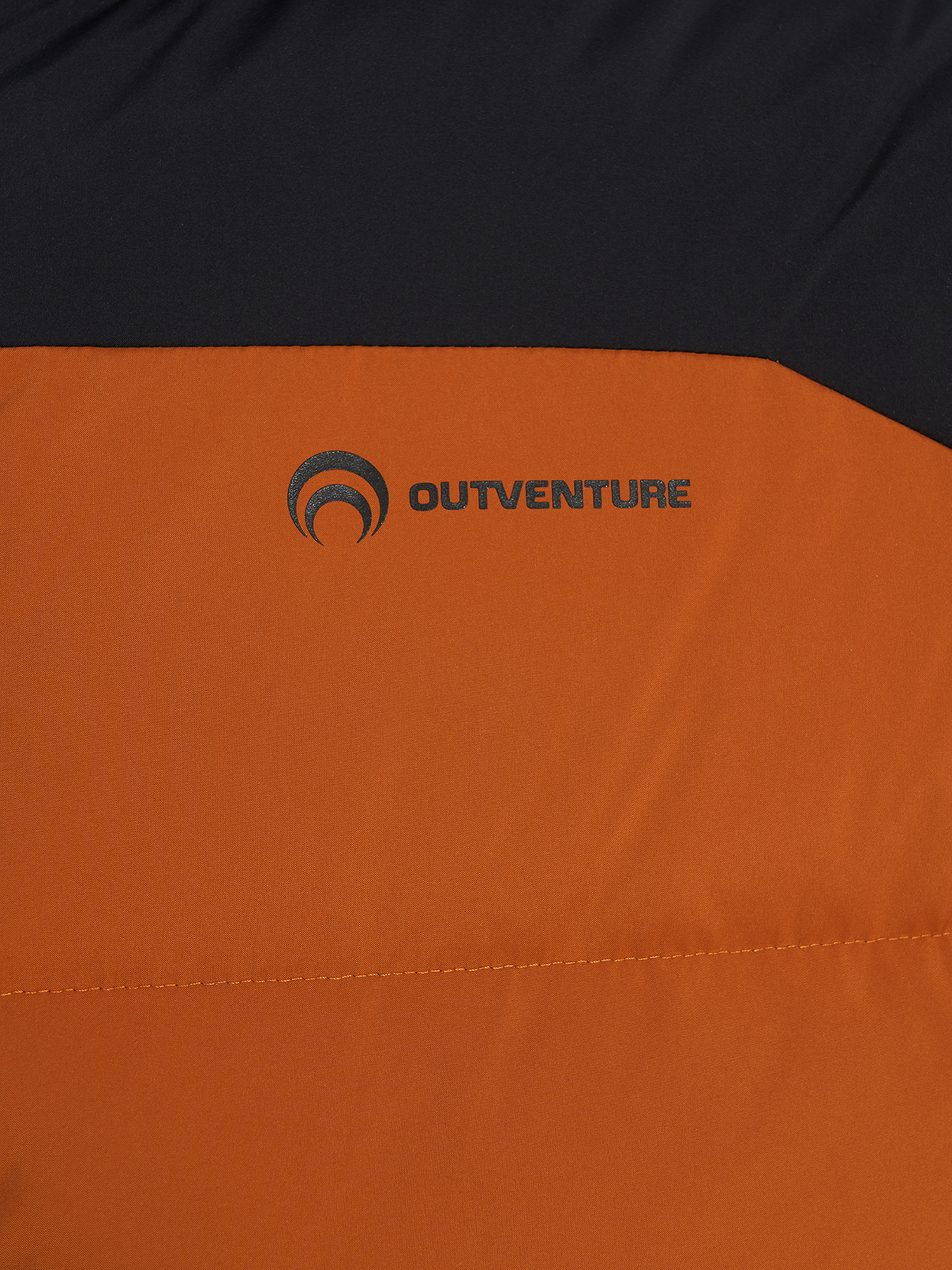 фото Пуховик мужской outventure, оранжевый