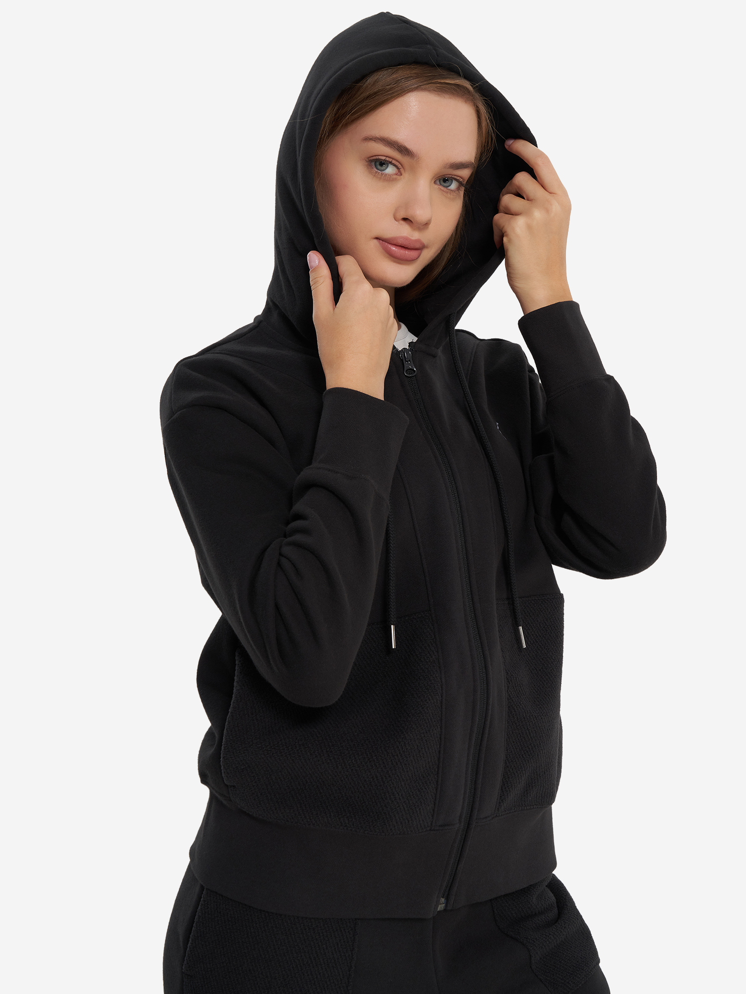фото Толстовка женская puma, черный