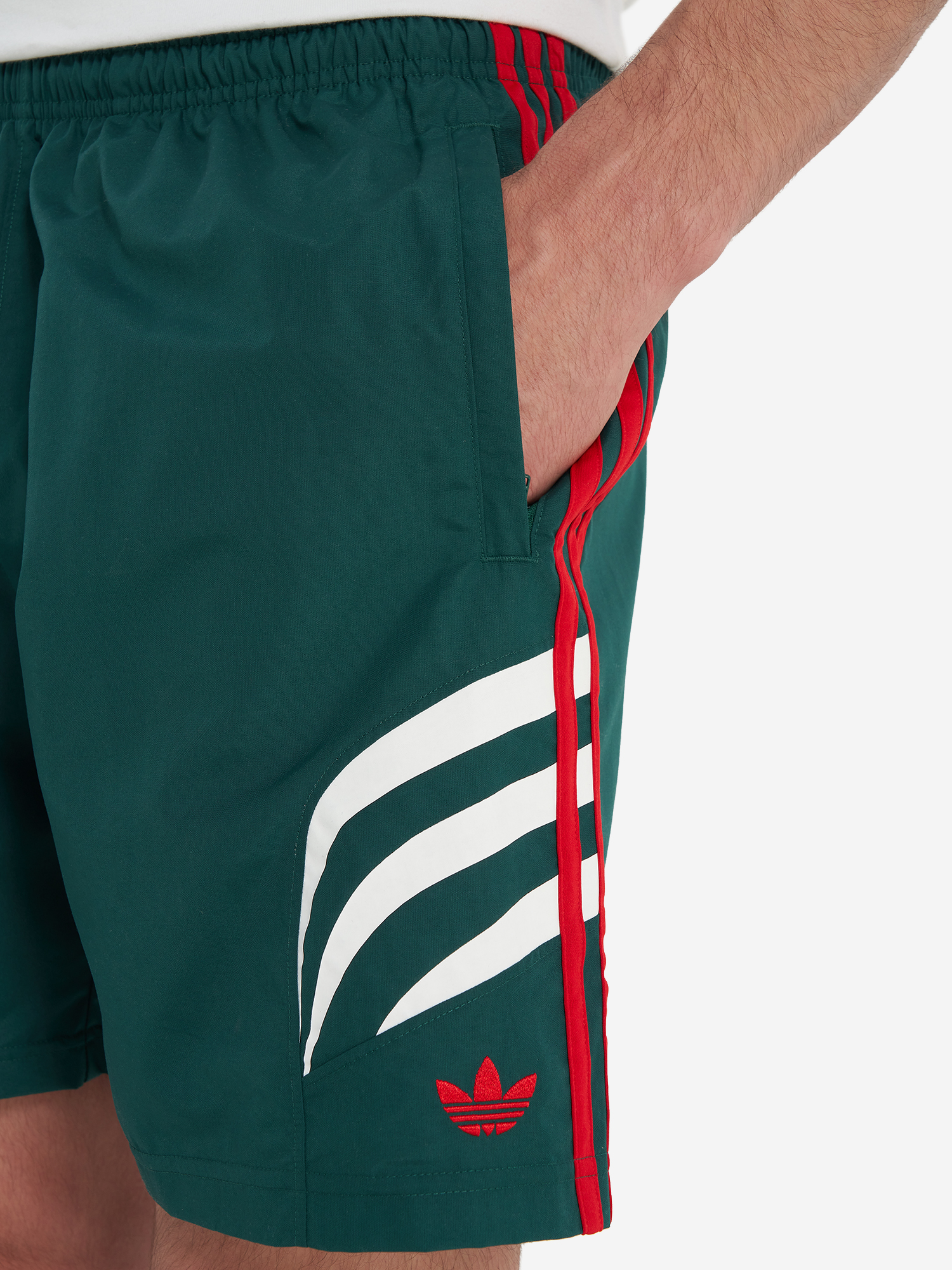 фото Шорты мужские adidas q3, зеленый