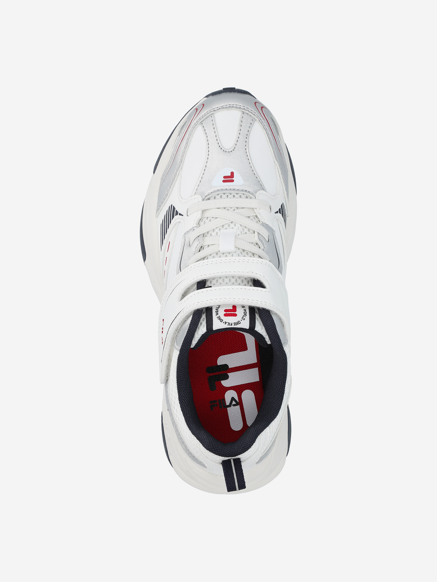фото Кроссовки для мальчиков fila shein v pu, белый