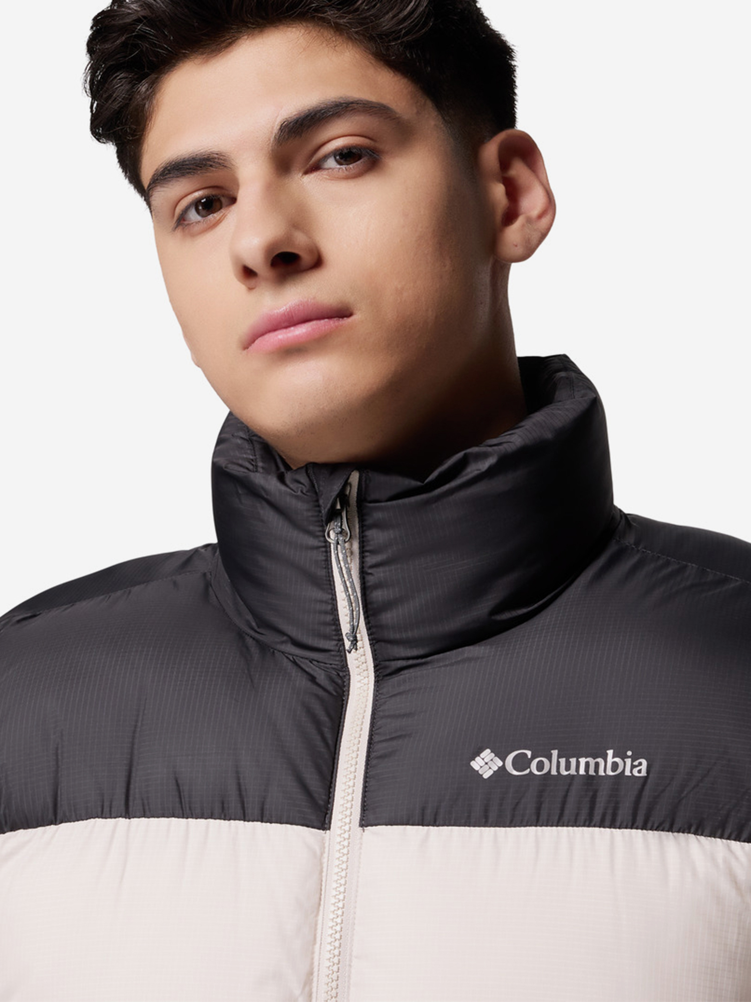 фото Пуховик мужской columbia puffect iii jacket, бежевый
