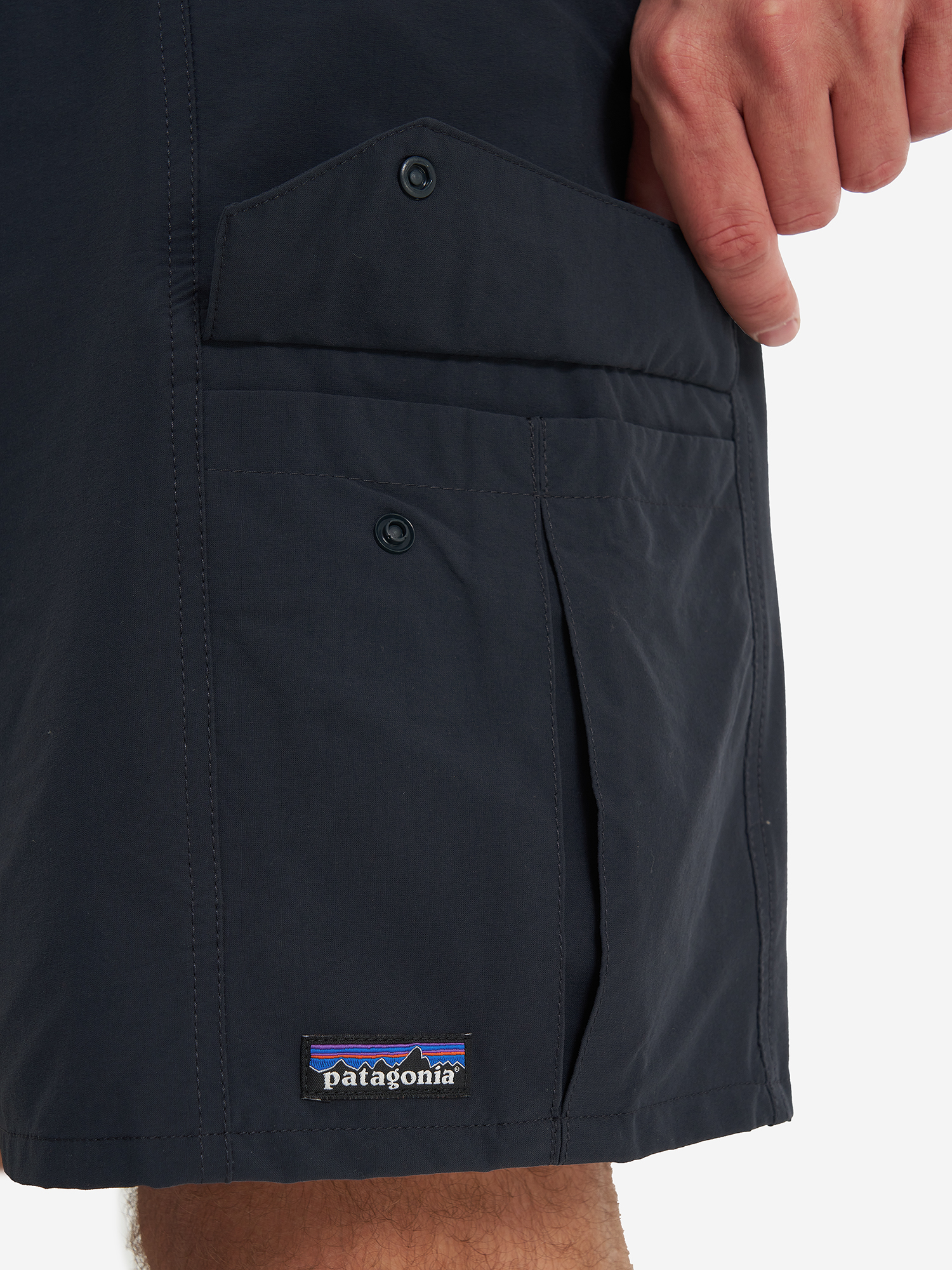 фото Шорты мужские patagonia outdoor everyday, синий