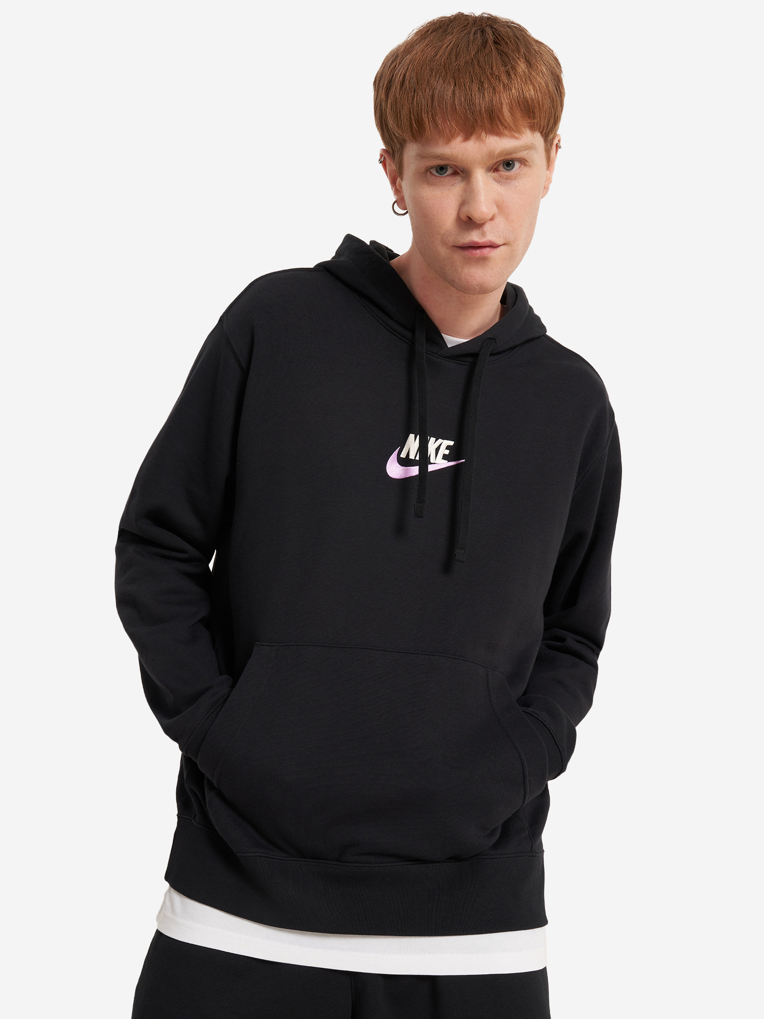 фото Худи мужское nike, черный