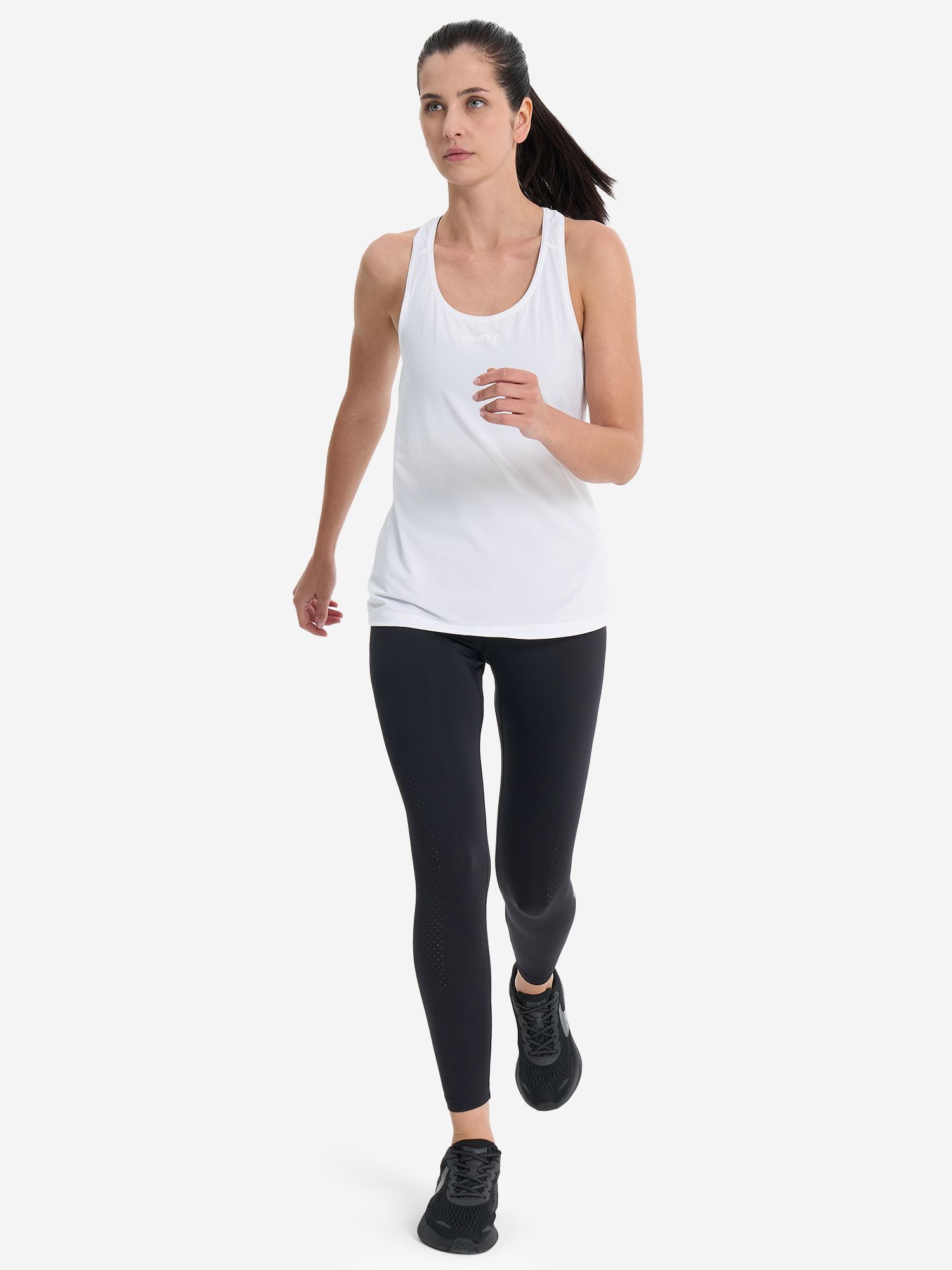 фото Майка женская craft adv essence singlet, белый