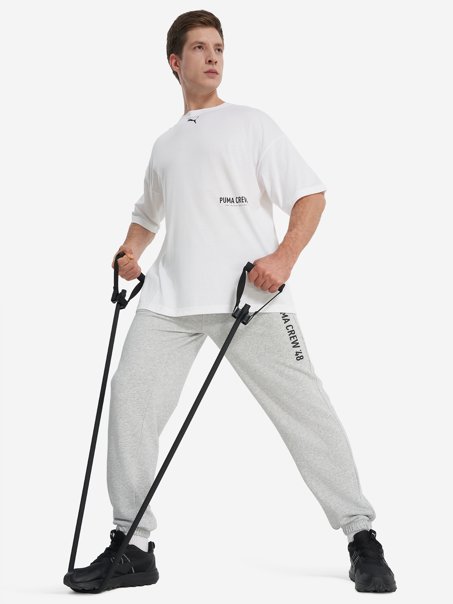 фото Футболка мужская puma graphic, белый