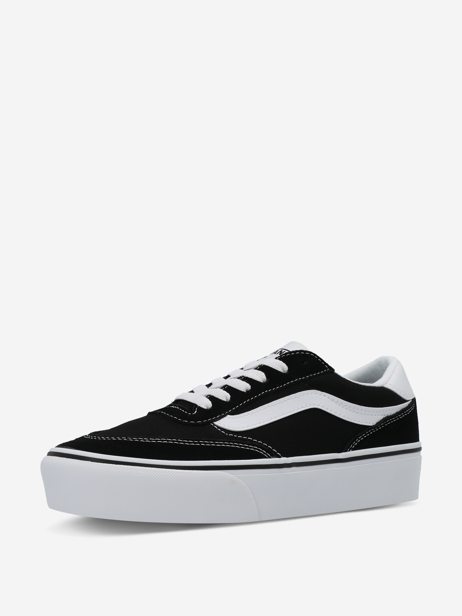 фото Кеды женские vans brooklyn ls platform, черный